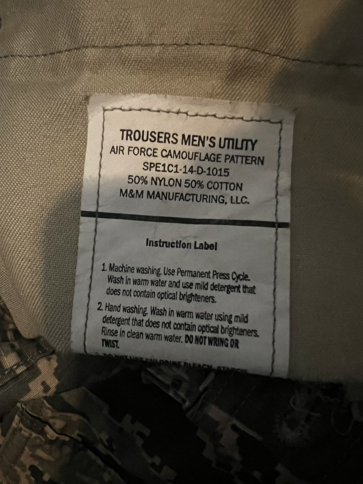 Vintage Army Pants Size US 33 - 2 Thumbnail
