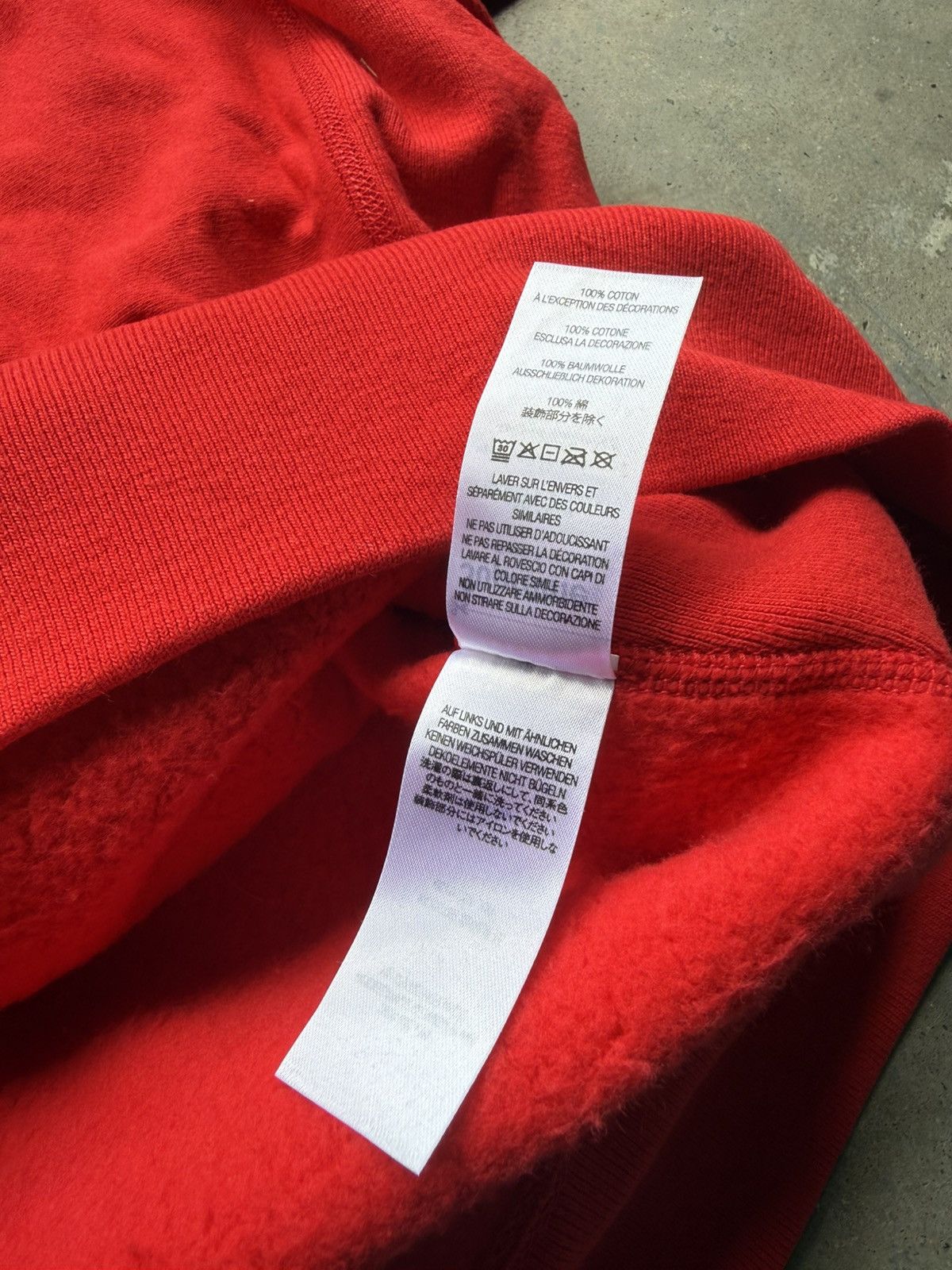 Supreme Supreme Arabic Logo Hoodie Red Yellow Size US M / EU 48-50 / 2 - 9 Thumbnail