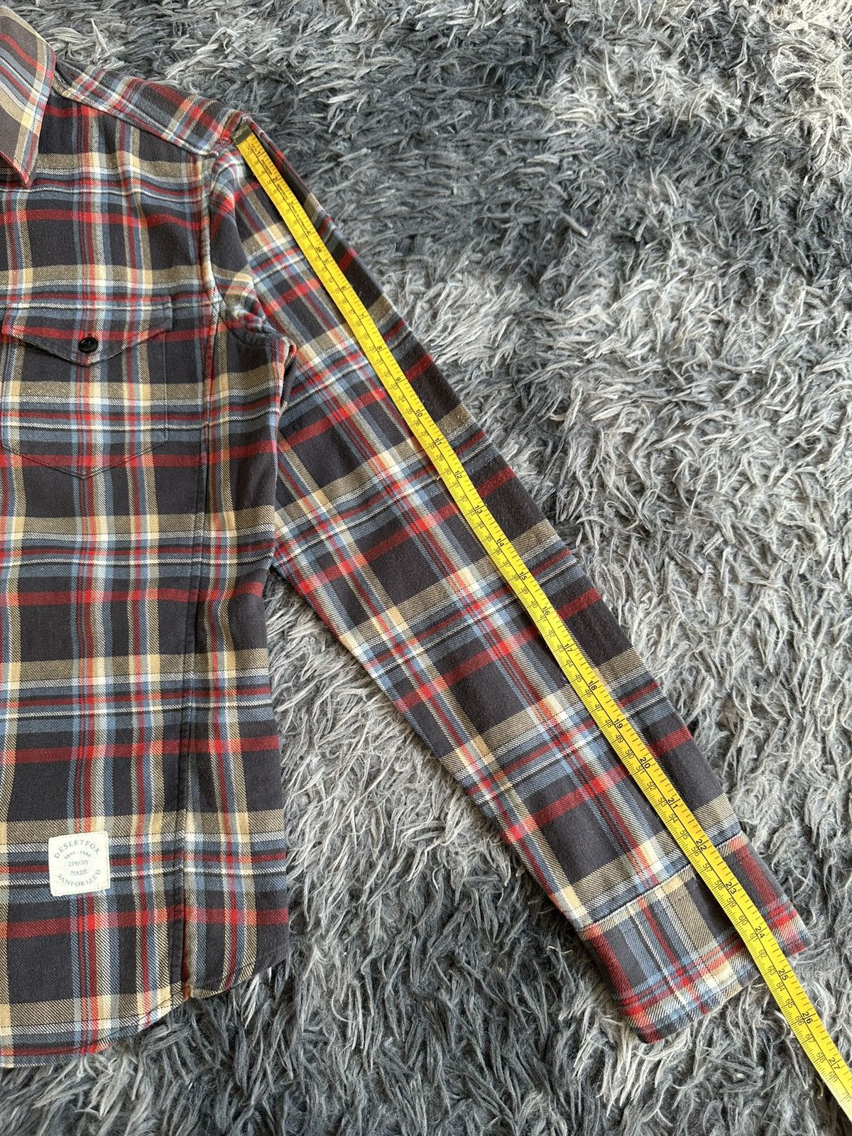 PPFM FW08 PPFM '' Desert Fox'' checker cotton flannel shirt Size US M / EU 48-50 / 2 - 11 Thumbnail