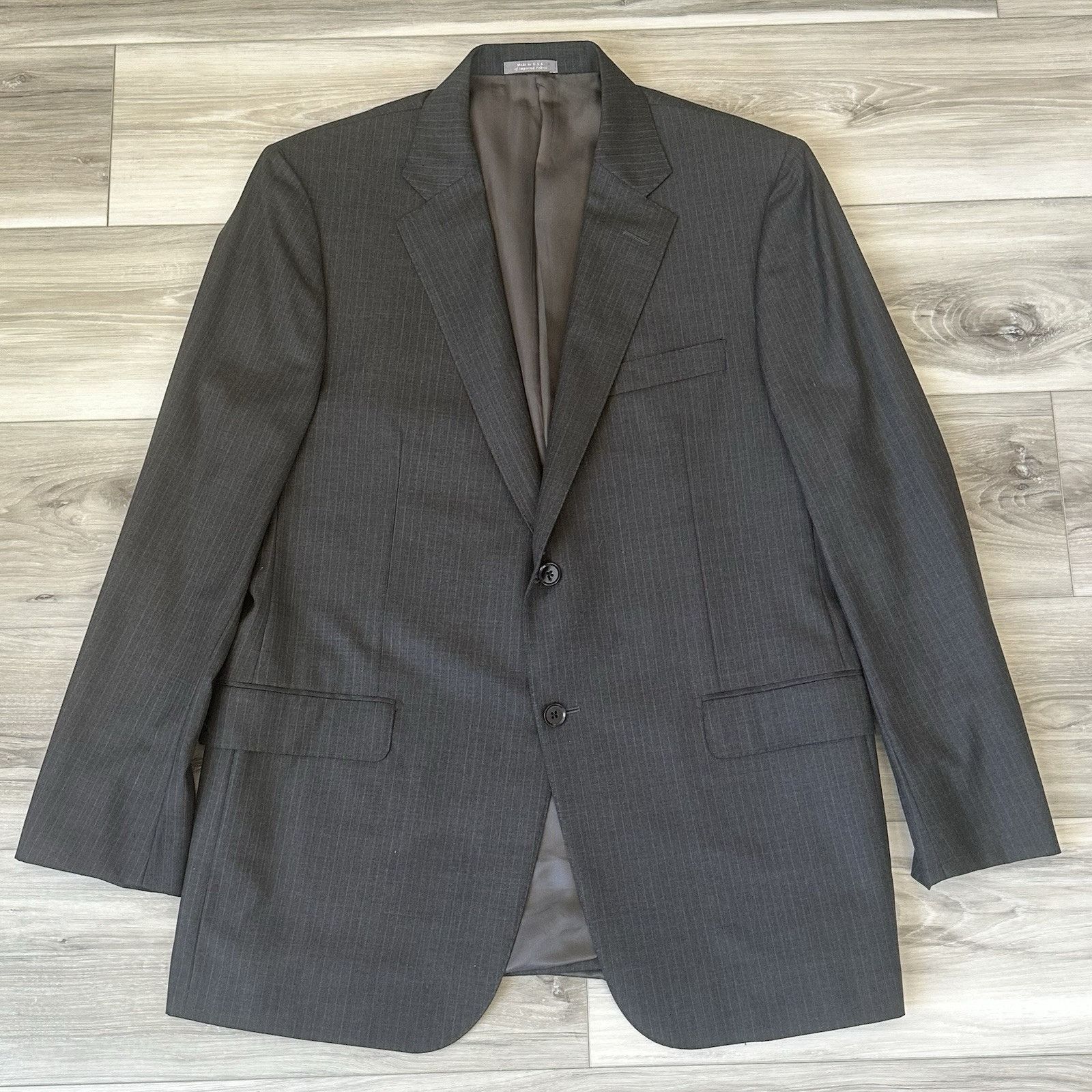 Daniel Cremieux Daniel Cremieux x Loro Piana Super 170s Coat 44L Wool-15 Size 44L - 2 Thumbnail