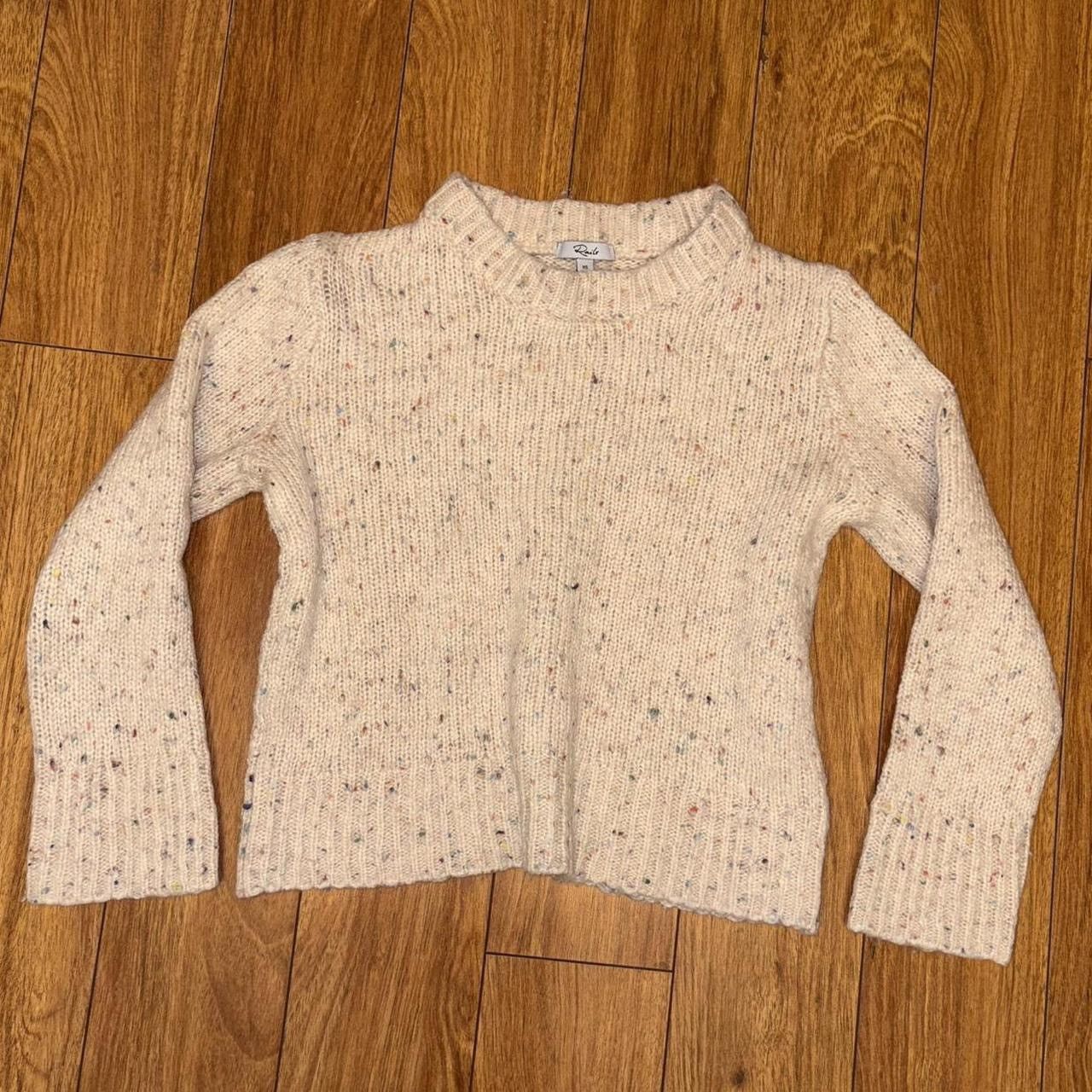 Rails Rails Cream Delia Confetti Wool Blend Knit Sweater Size XS / US 0-2 / IT 36-38 - 1 Thumbnail