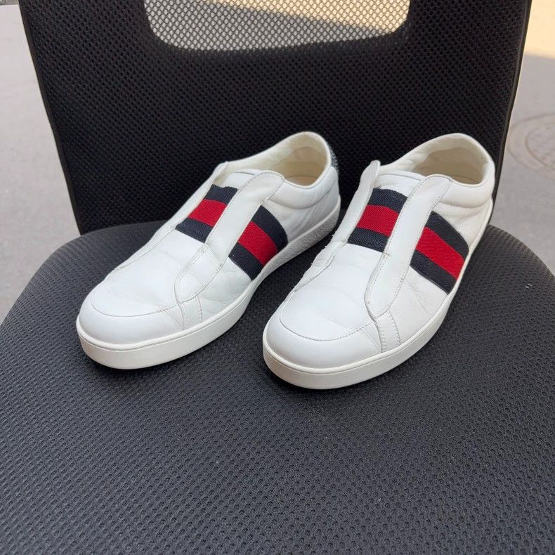 Gucci Gucci White Fashion Sneakers - dmc Size US 10 / EU 43 - 1 Thumbnail