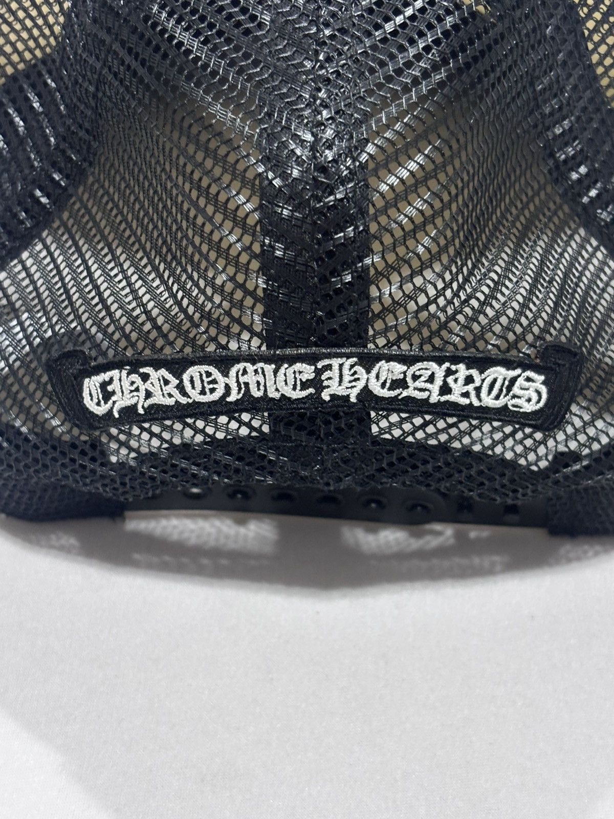 Chrome Hearts Chrome Hearts Eyechart Trucker Hat Size ONE SIZE - 4 Thumbnail