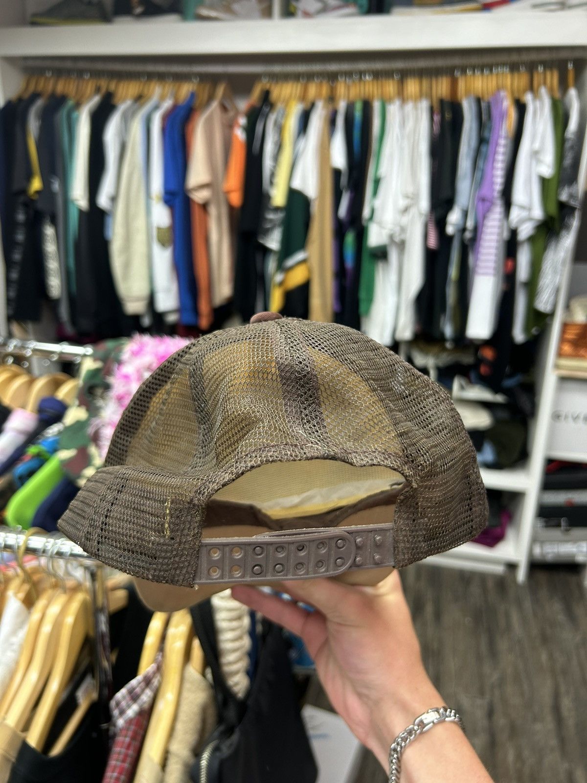 Vintage Distressed Graffiti “Pimp” Truck Hat Size ONE SIZE - 3 Thumbnail