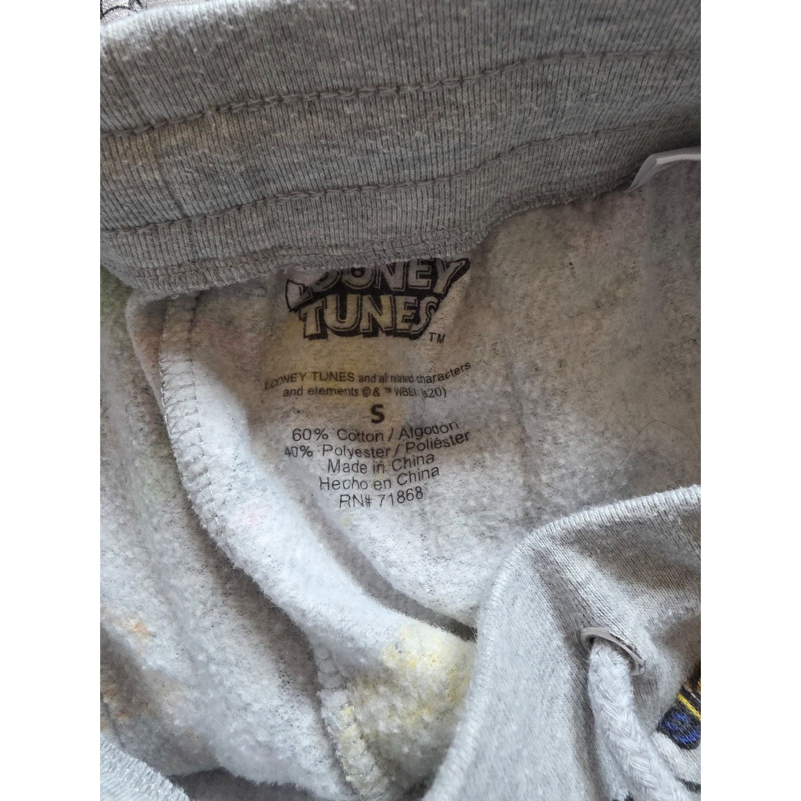 Other Women's sz Small Looney Tunes Character Print Pajama Jogger Size 27" / US 4 / IT 40 - 3 Thumbnail