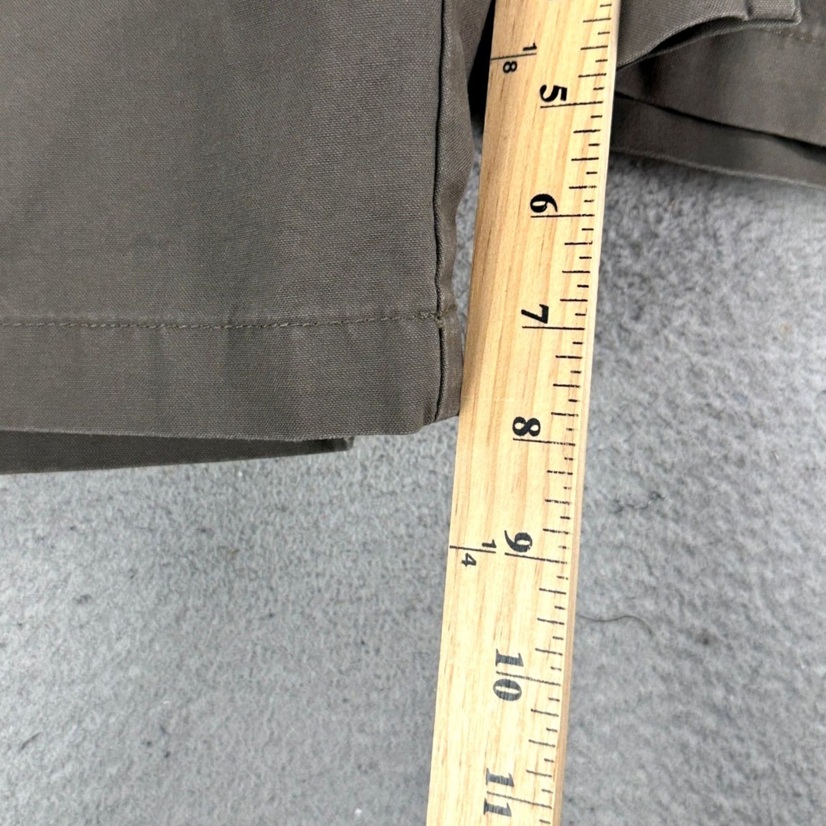 Savane Savane Men Safari Cargo Shorts 42 Dark Brown Stretch Waistband Casual Flat Front Size US 42 / EU 58 - 6 Thumbnail