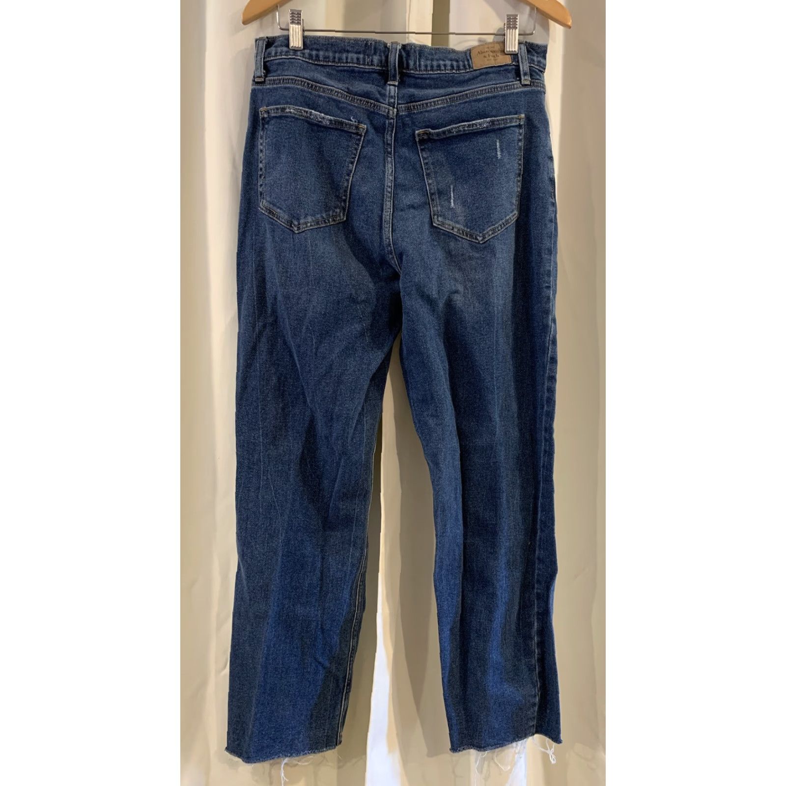 Abercrombie & Fitch VINTAGE Abercrombie & Fitch Jeans Women 31 Inseam 30 High Rise 90s Straight Blue 90s Womens 31 Size ONE SIZE - 2 Thumbnail