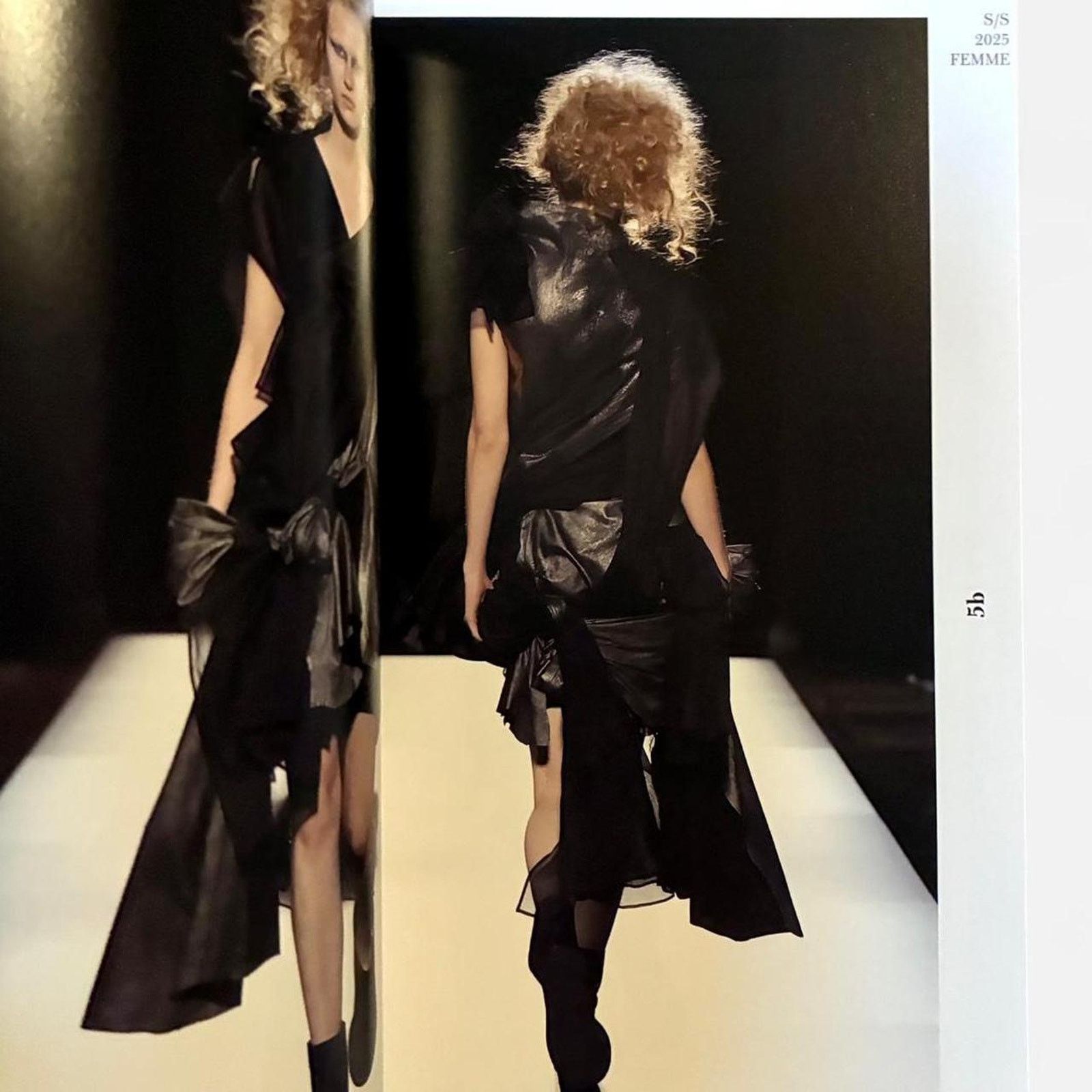 Japanese Brand × Yohji Yamamoto Yohji Yamamoto 2025 spring summer FEMME look Book Size ONE SIZE - 2 Thumbnail