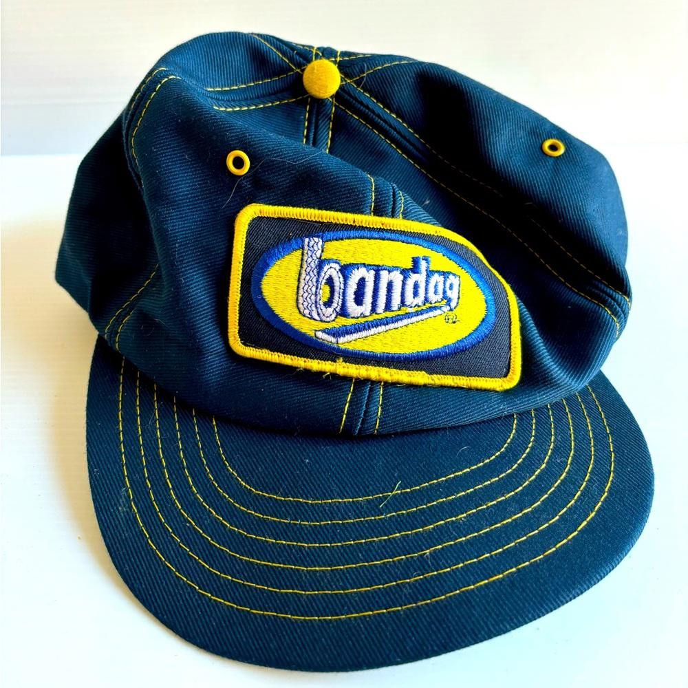 Designer Vintage Bandag Tires Trucker Hat Size ONE SIZE - 1 Thumbnail