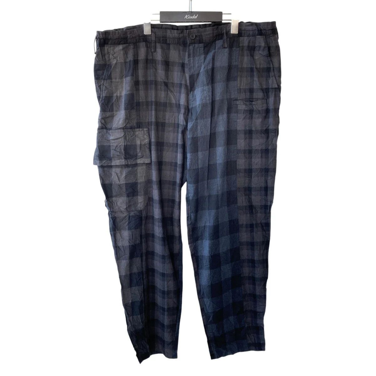 Yohji Yamamoto Yohji Yamamoto pour homme Cotton Check Pants Size US 40 / EU 56 - 1 Thumbnail