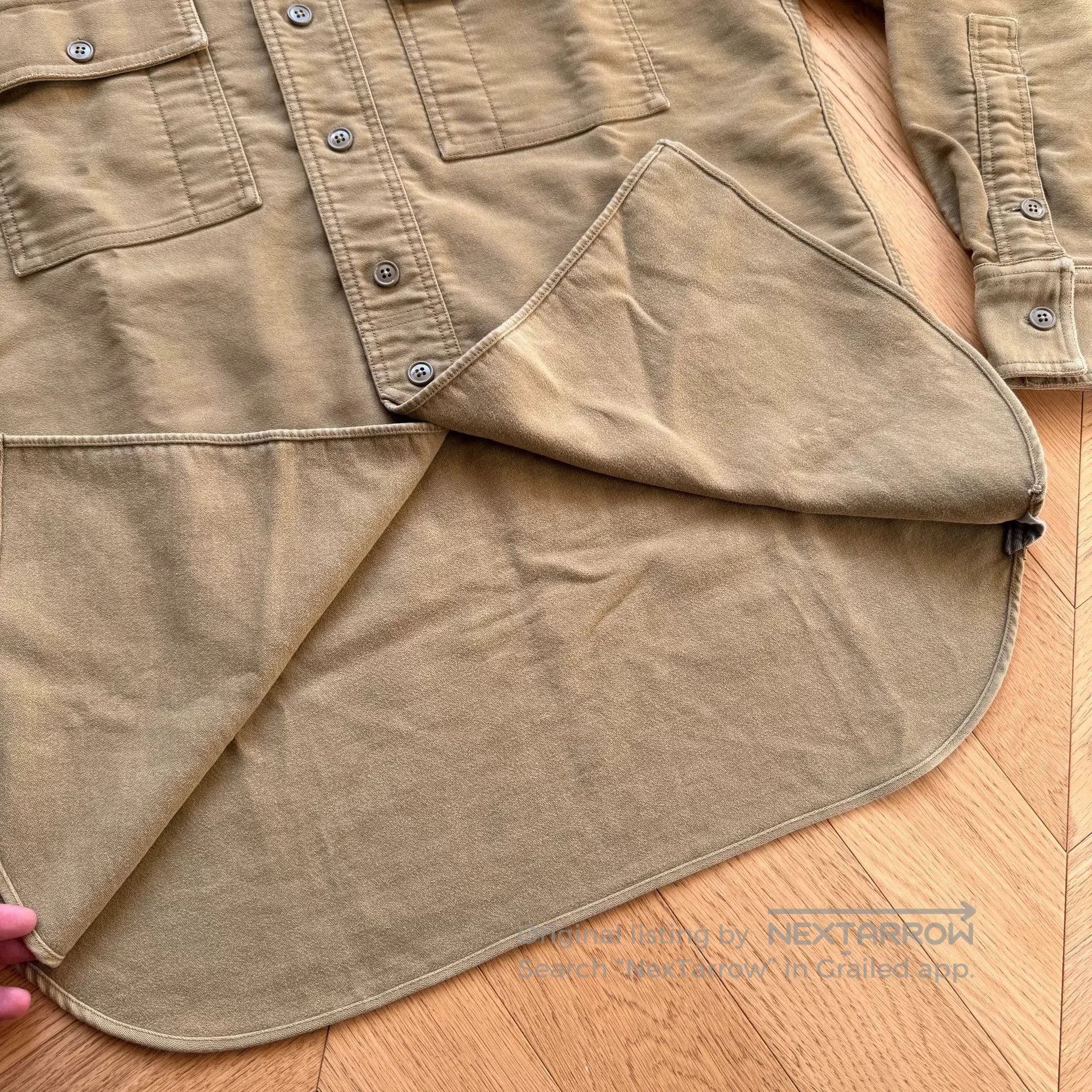 RLX Ralph Lauren Vintage Outdoor Moleskin Shirt Jacket. Size US M / EU 48-50 / 2 - 6 Thumbnail