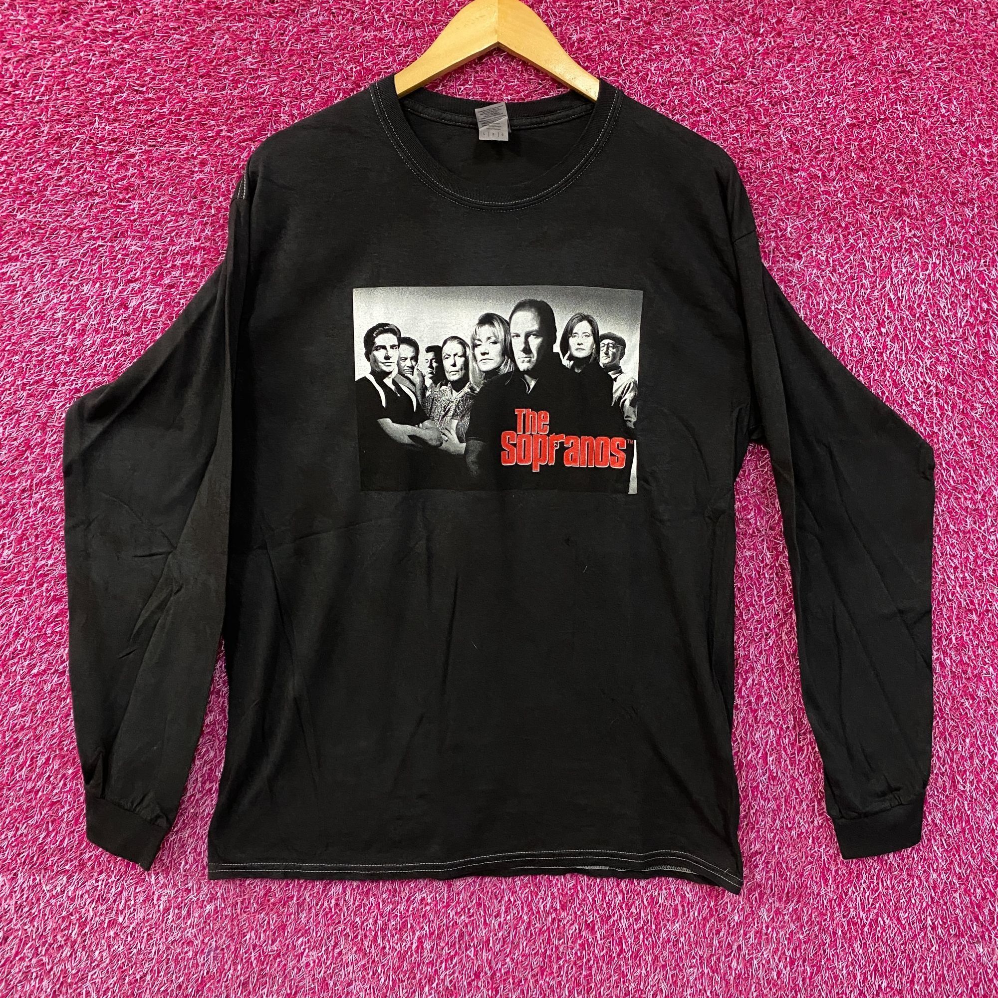 Other The Sopranos HBO Series Graphic Design Long Sleeve T-Shirt L Size US L / EU 52-54 / 3 - 1 Thumbnail