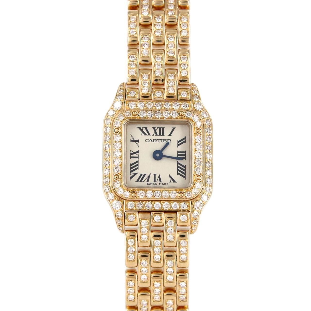 Cartier Cartier Panthere de Cartier Au750 Ladies Precious Metal Quartz WF3141FF DUTY FREE for USA