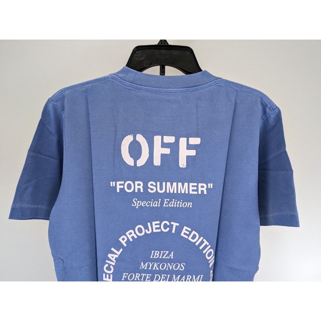Off-White o1rshd1 SMR-Ibiza T-Shirt in Blue White Size US S / EU 44-46 / 1 - 18 Thumbnail