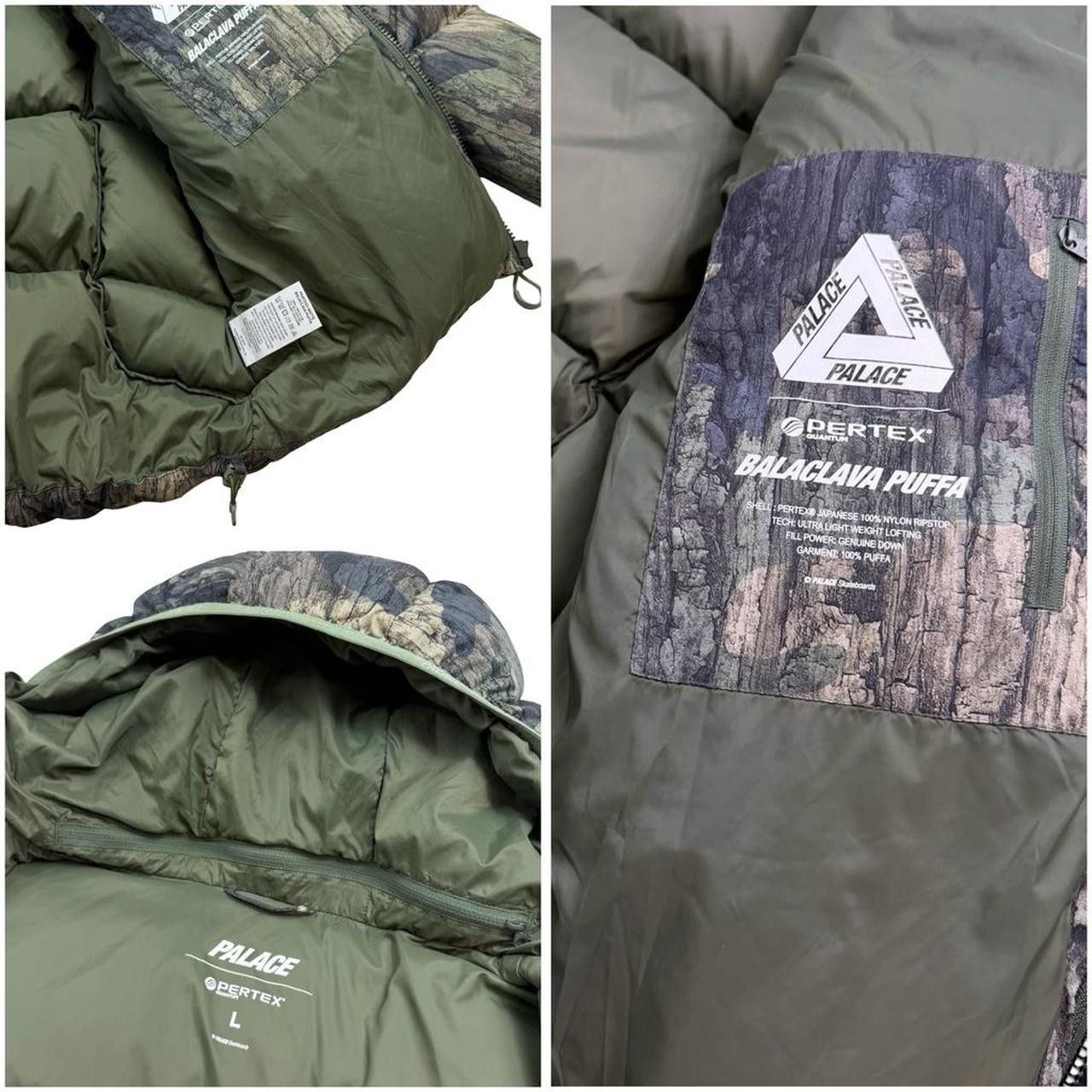 Palace Palace Matte Balaclava Puffer Jacket Forest Real Tree Camo Size US L / EU 52-54 / 3 - 8 Thumbnail