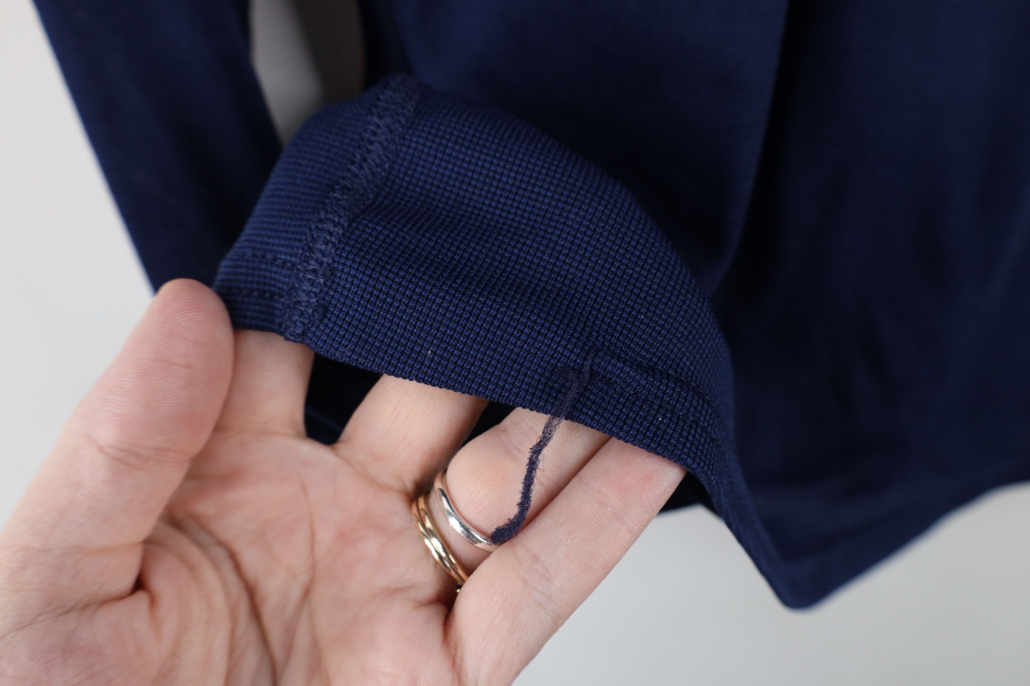 Patagonia × Vintage Vintage 90s Patagonia Capilene Waffle Knit T-Shirt Blue USA Size US S / EU 44-46 / 1 - 4 Thumbnail