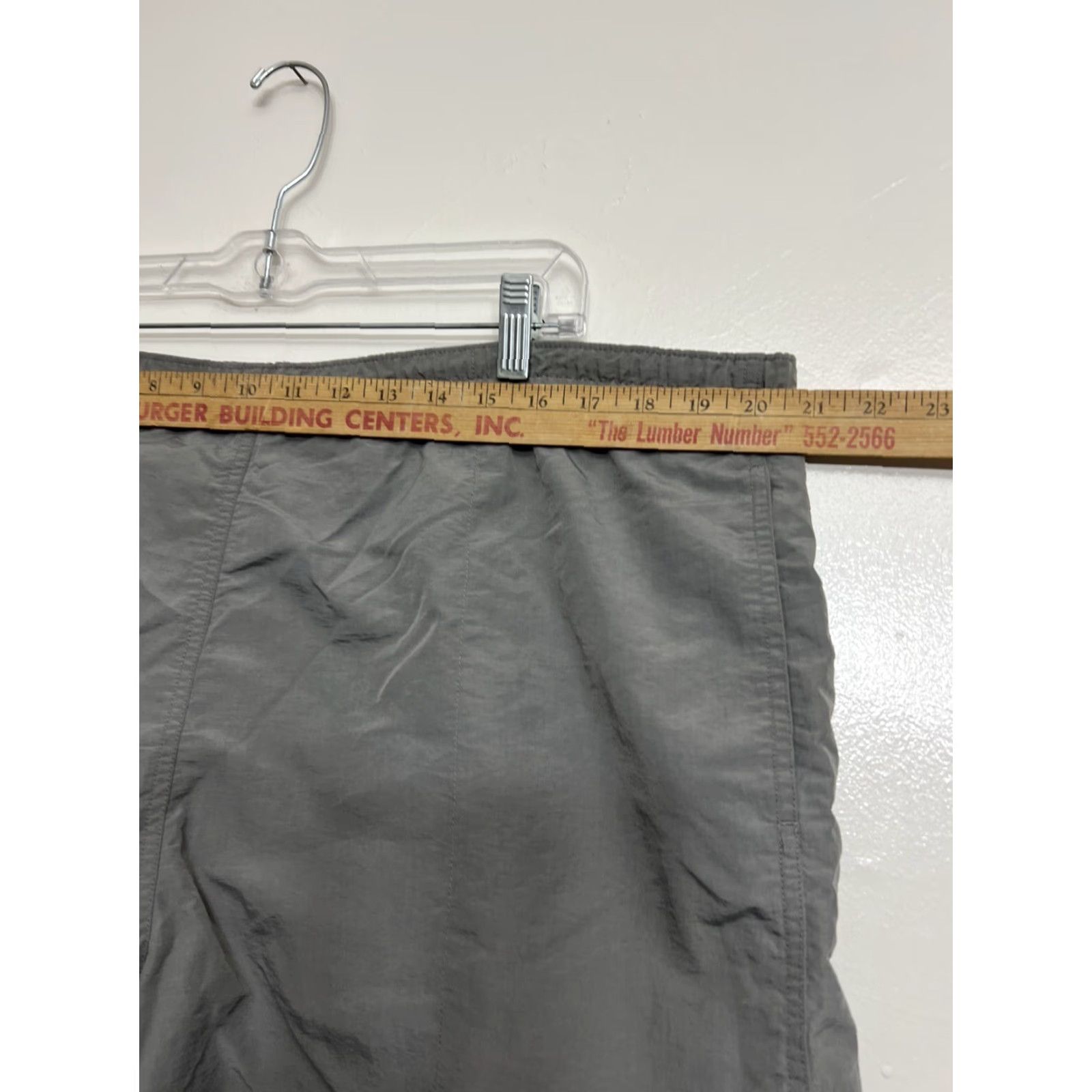 Vintage VINTAGE Woolrich Men Bottom L Gray Trunks Drawstring Pockets Size ONE SIZE - 3 Thumbnail