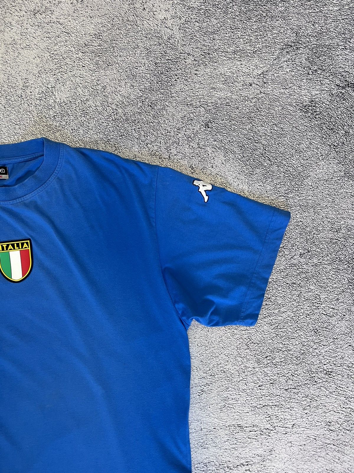 Kappa Kappa Italy Men’s T- Shirt Vintage Jersey Soccer 100% Cotton Size US XL / EU 56 / 4 - 4 Thumbnail