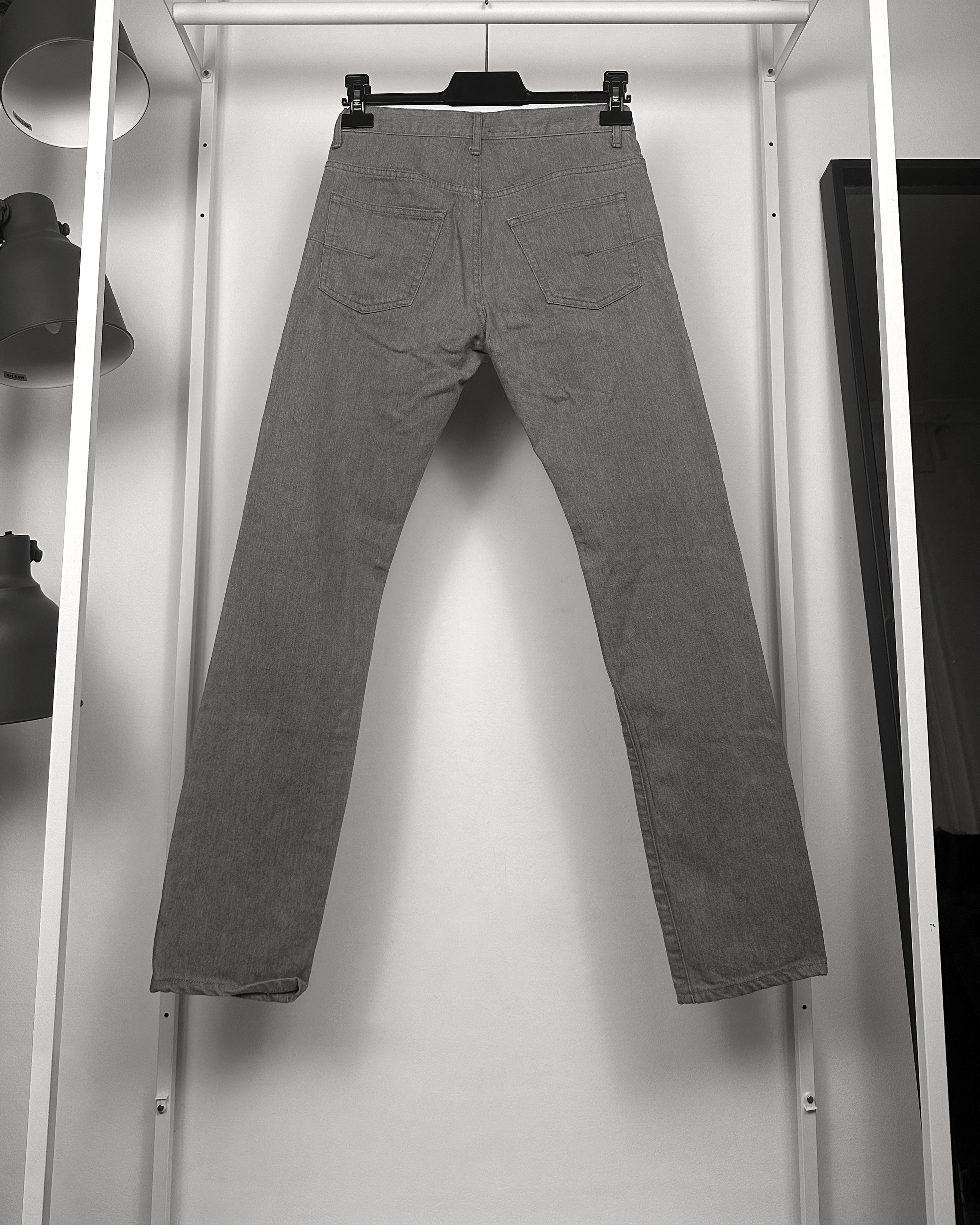 Dior Dior Homme Slim Grey Jeans Size US 30 / EU 46 - 2 Thumbnail