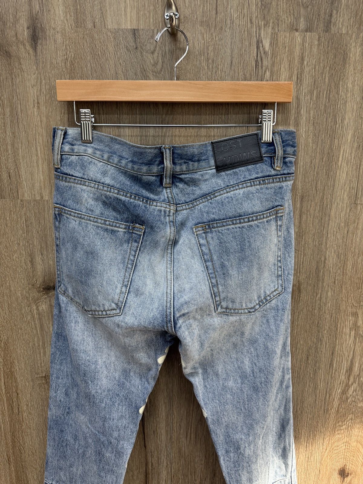 Shadow Hill Los Shadow White Denim Jeans Size US 30 / EU 46 - 9 Thumbnail