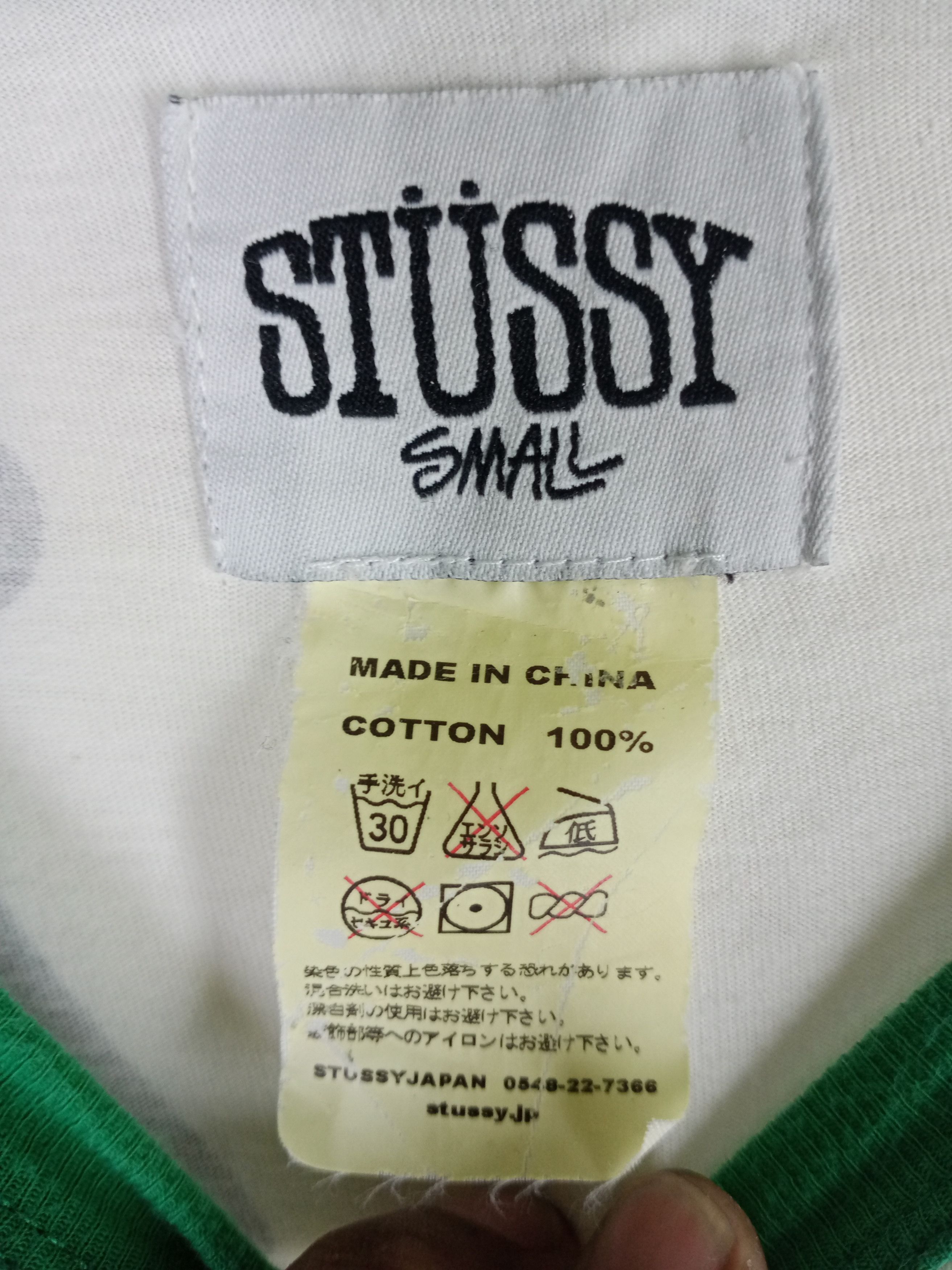 Stussy Vintage Stussy Classic Big Logo Size US M / EU 48-50 / 2 - 6 Thumbnail