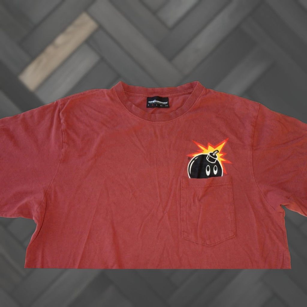 The Hundreds The Hundreds Adam Bomb T Shirt Red Men's Medium Size US M / EU 48-50 / 2 - 1 Thumbnail