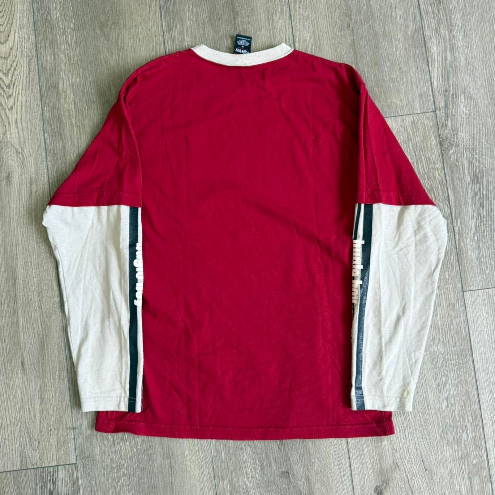 Bugle Boy Vintage 90s bugle boy double long sleeve t-shirt Size US M / EU 48-50 / 2 - 7 Thumbnail