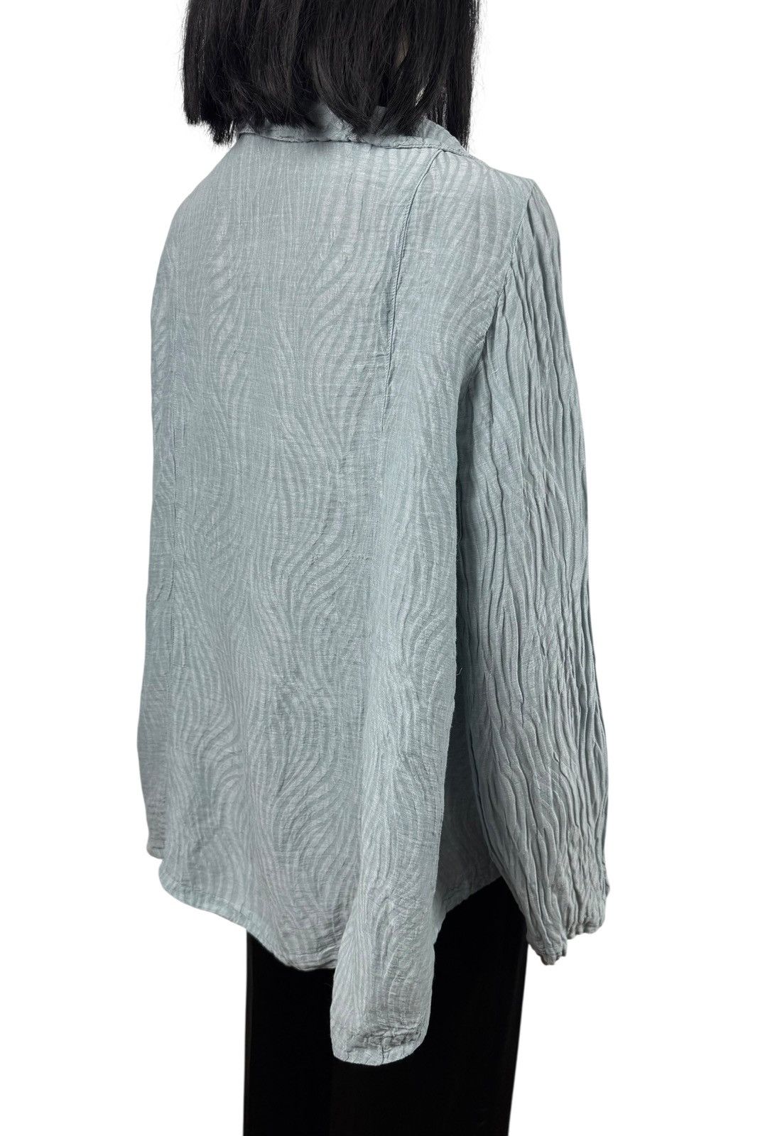Other Grizas Pleated Lightweight Jacket Silk Linen size L Size L / US 10 / IT 46 - 8 Thumbnail