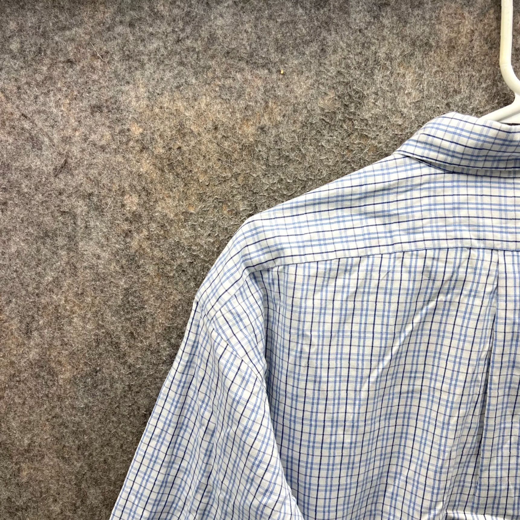 Polo Ralph Lauren Polo Ralph Lauren Shirt Mens 15.5 Blue Button-Down Oxford Yarmouth Button-Up Cap Sleeve? Size US L / EU 52-54 / 3 - 6 Thumbnail