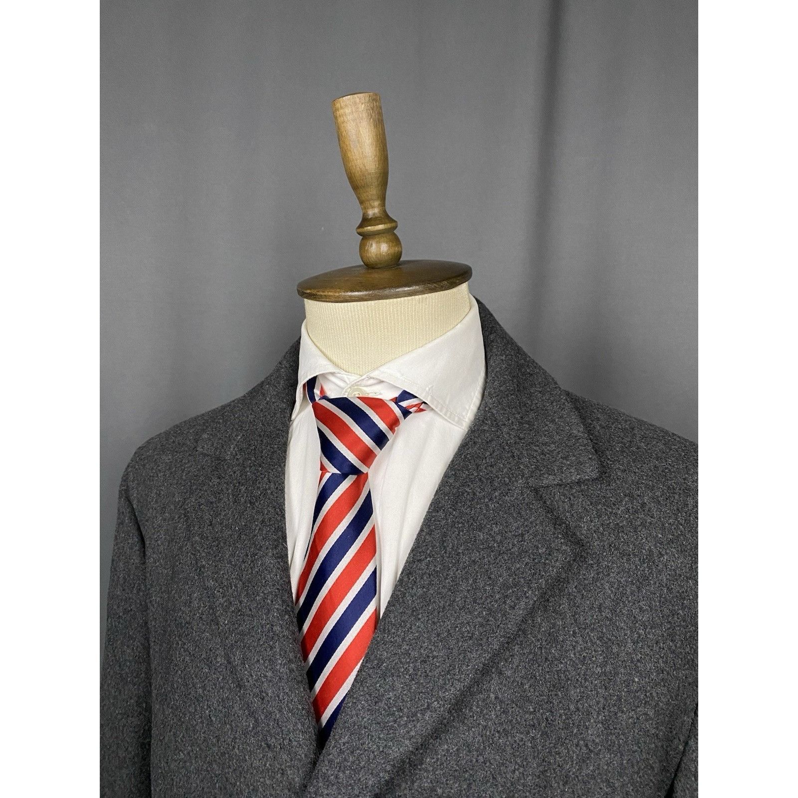 Jil Sander MINT! Jil Sander Tailored Men's Gray Wool Long OverCoat Size Size US L / EU 52-54 / 3 - 5 Thumbnail