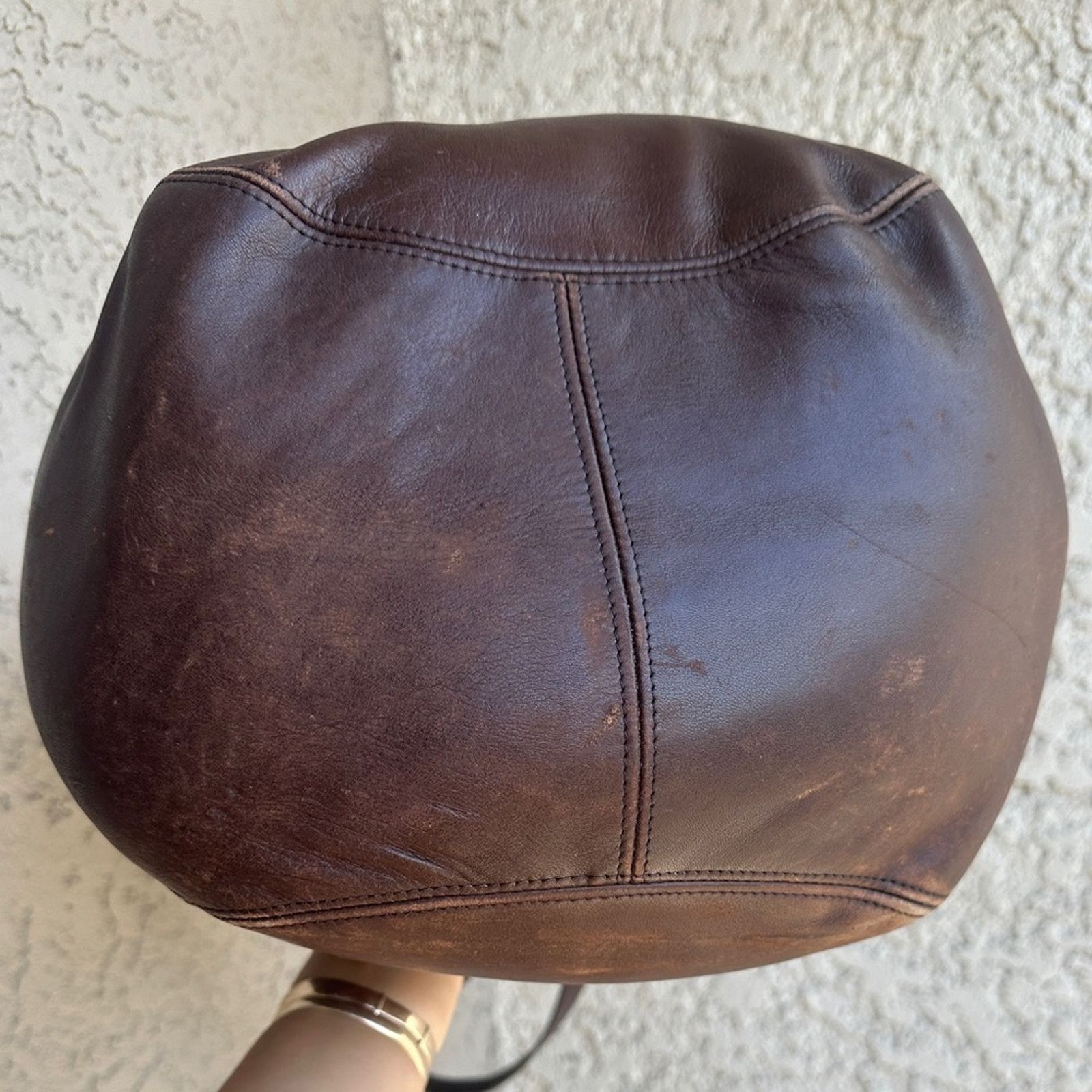 Coach COACH Vintage Duffle Soho XL Vermillion Brown Leather Purse Size ONE SIZE - 6 Thumbnail