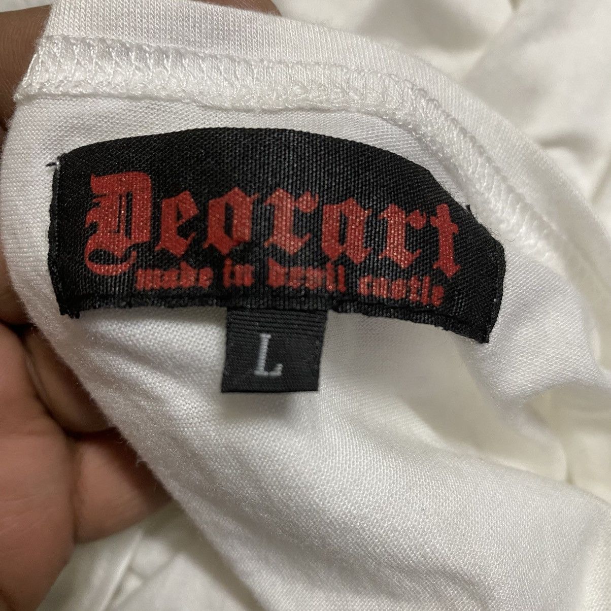 Seditionaries Deorart Shirt 666 'escape the bonds' 'Free the enemy' Size US L / EU 52-54 / 3 - 13 Thumbnail
