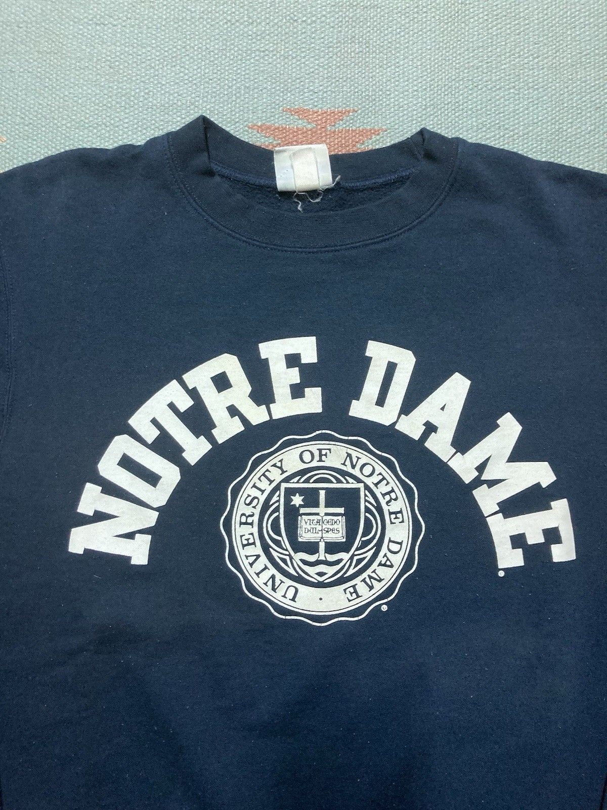 Champion × Vintage Vintage champion sweatshirt Notre dame eco fleece small Size US L / EU 52-54 / 3 - 2 Thumbnail