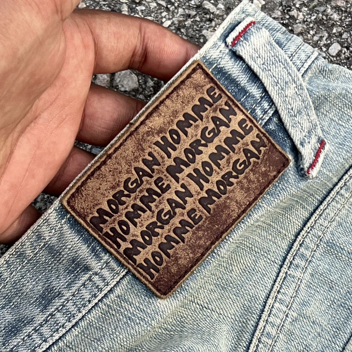 Morgan Homme “MORGAN HOMME” BLUE FLARE JEANS Size US 30 / EU 46 - 16 Thumbnail