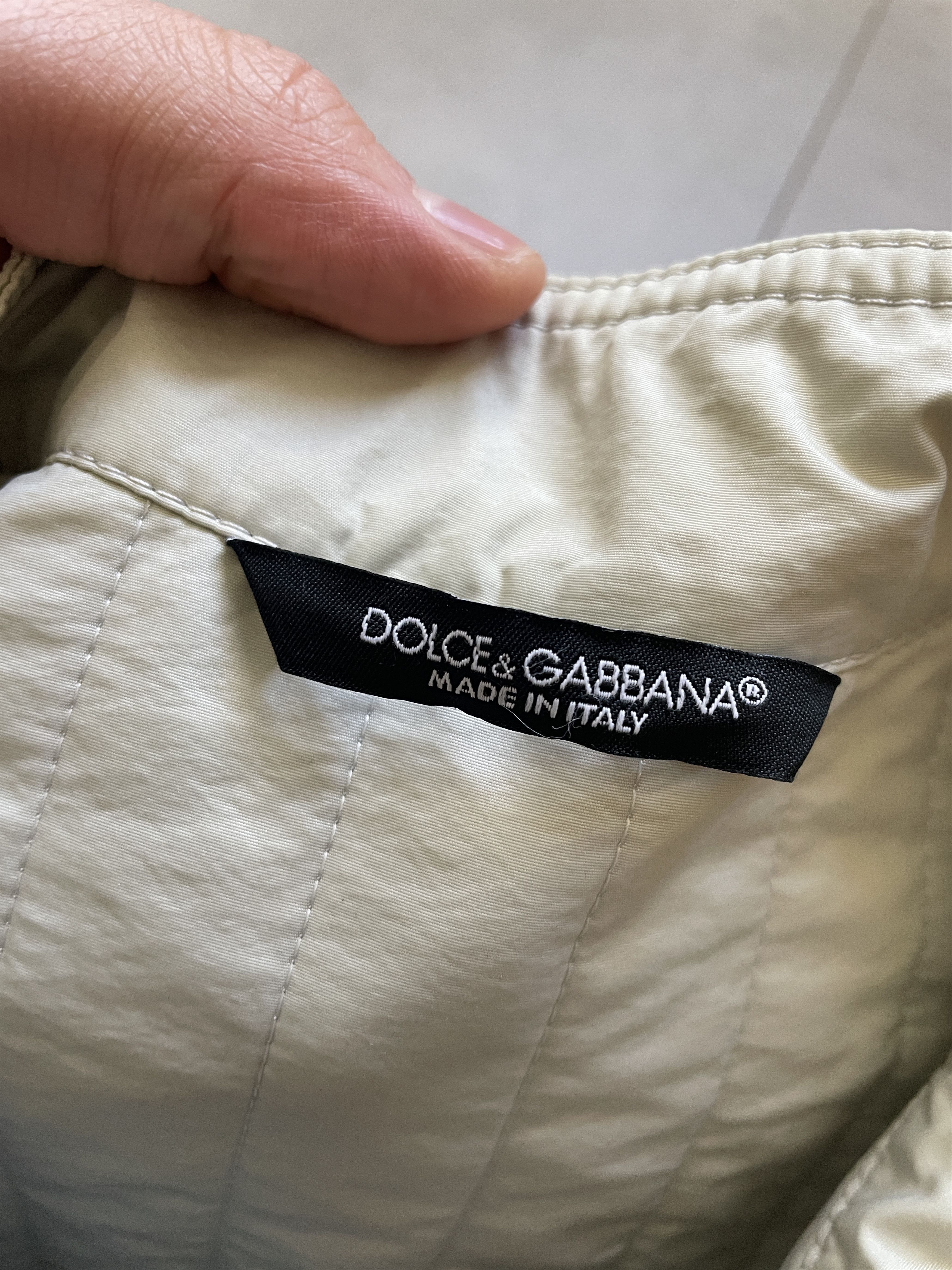 Dolce & Gabbana Y2K ARCHIVE DOLCE GABBANA BIKER INSULATED SLIM D&G JACKET Size US M / EU 48-50 / 2 - 7 Thumbnail