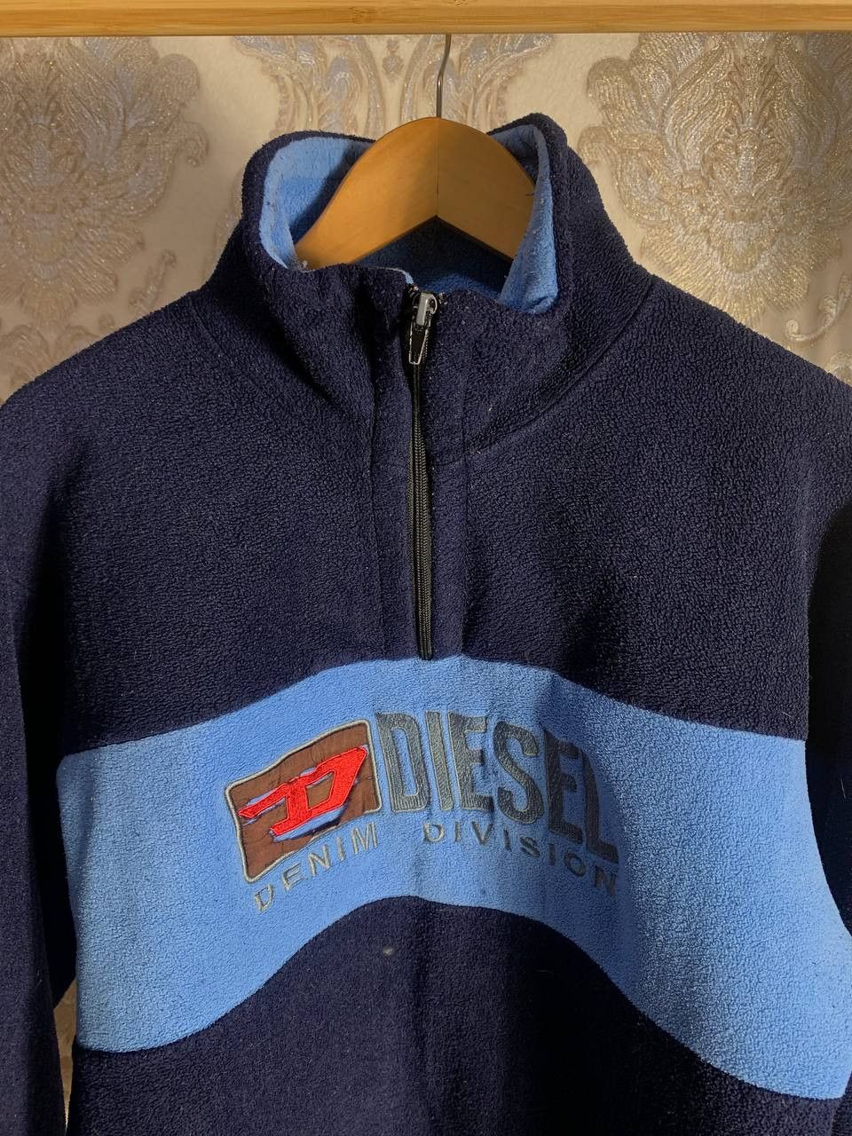 Diesel Vintage Diesel Industry Denim Division Retro Fleece Y2K 90s Size US S / EU 44-46 / 1 - 2 Thumbnail