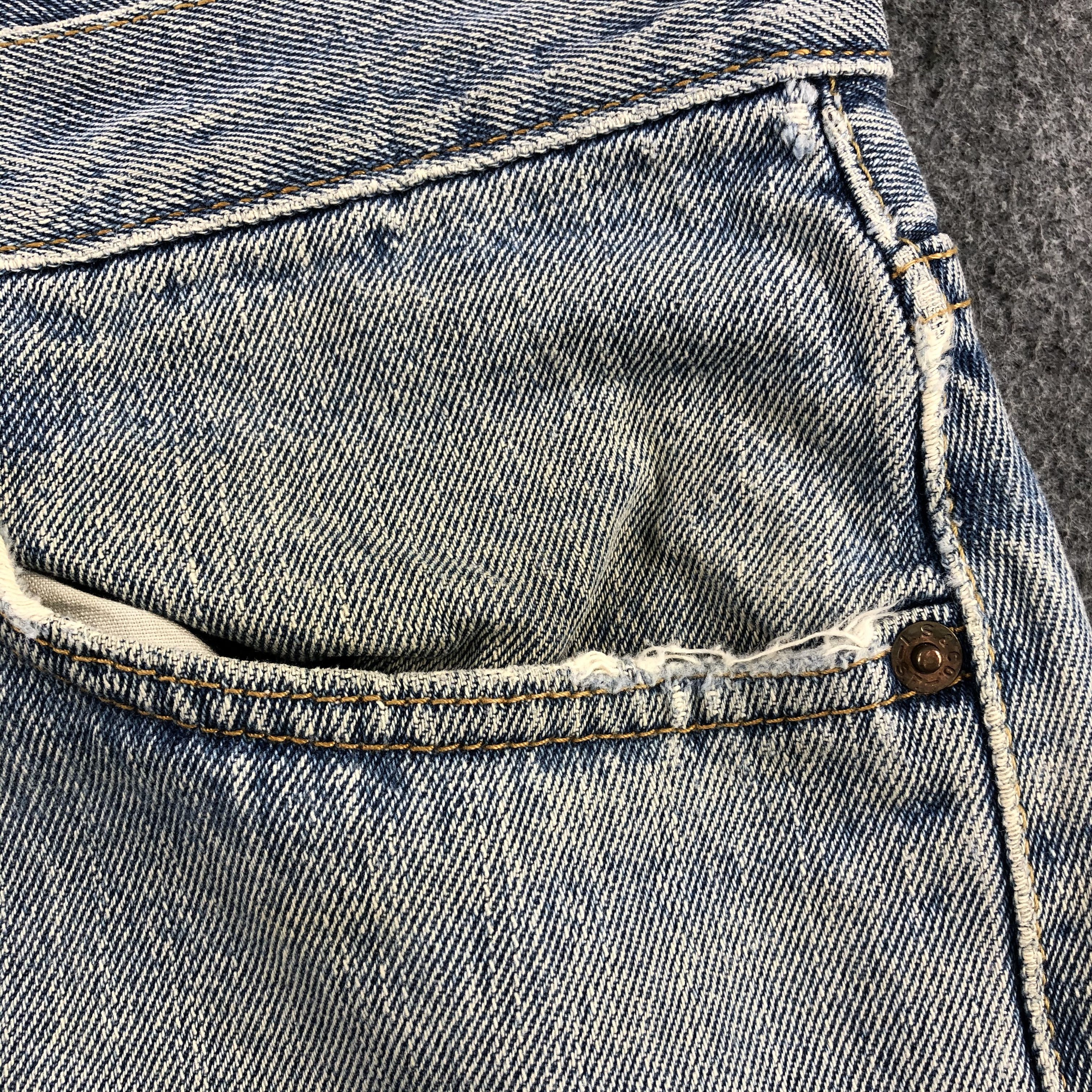 Levi's Vintage Light Wash Levis 505 Jeans-J1714 Size US 32 / EU 48 - 12 Thumbnail