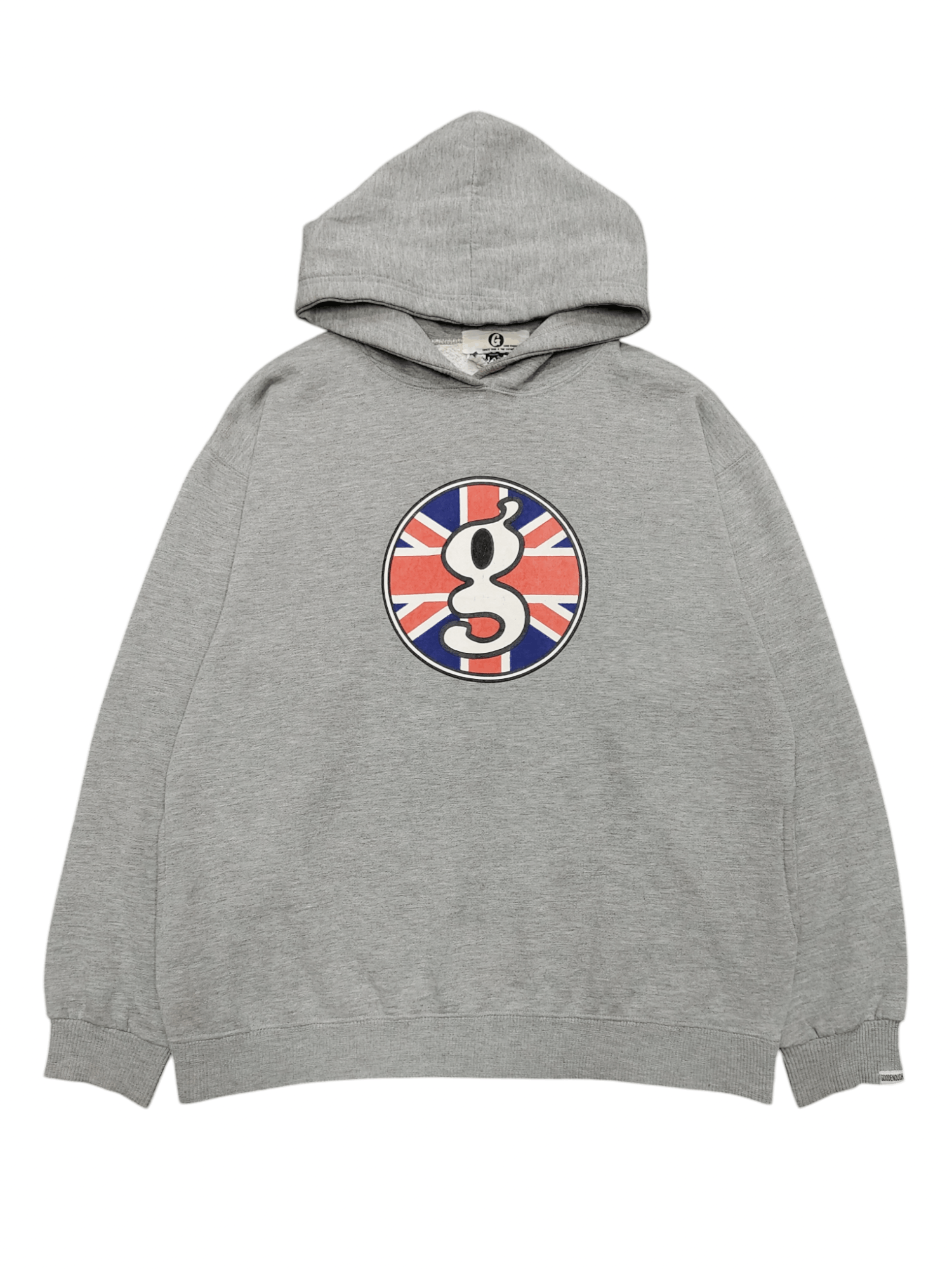 GOODENOUGH 90s Goodenough🇯🇵 Archive Union Jack Logo Pullover Hoodie Size US M / EU 48-50 / 2 - 1 Thumbnail
