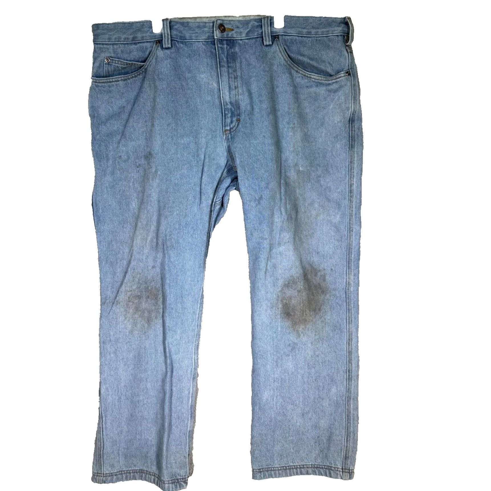 CO Duluth Trading Company Men’s Jeans 42 x 30 Blue Denim Mid Rise Straight Leg Jeans Mens Regular BlueDenim 42x30 Size US 42 / EU 58 - 2 Thumbnail