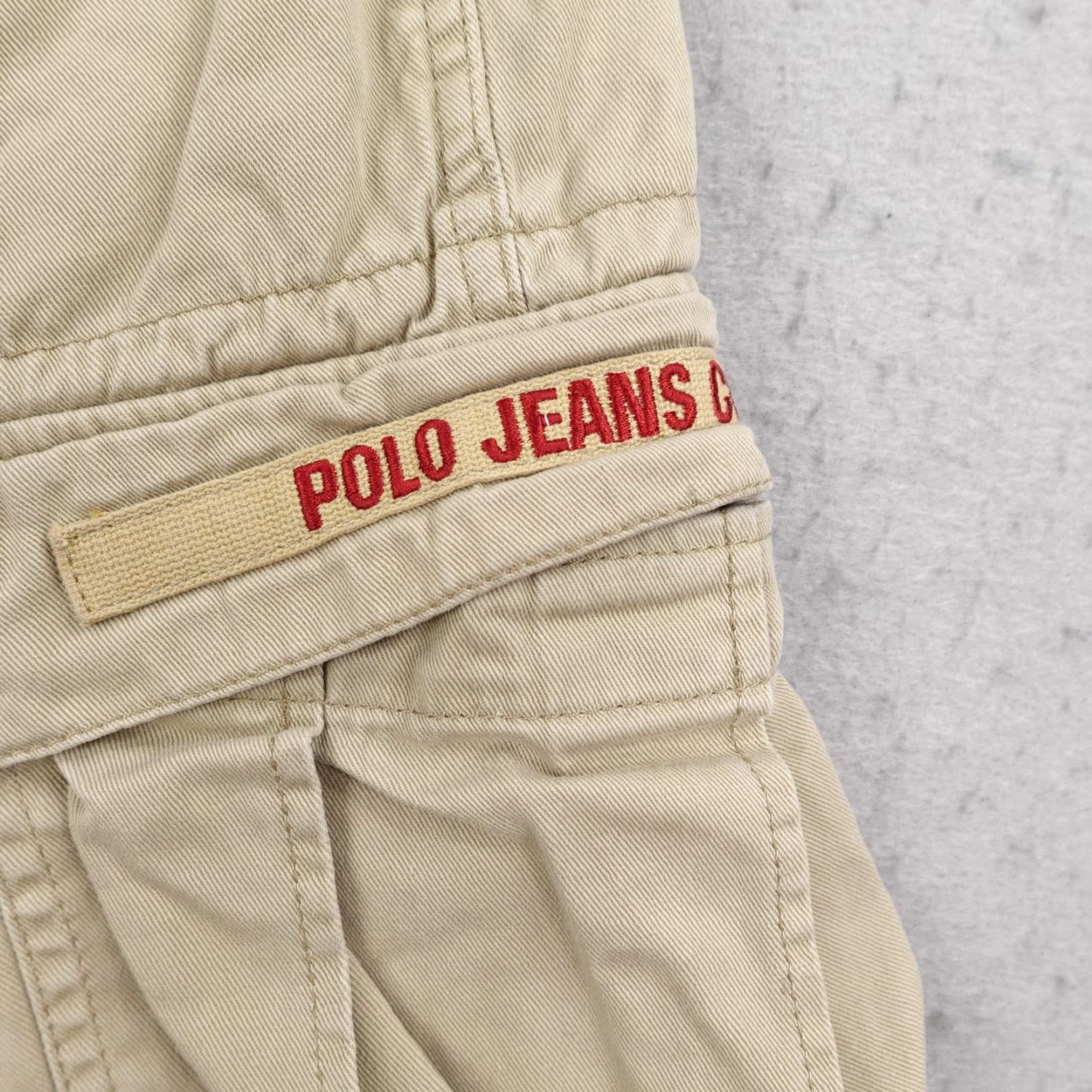 Ralph Lauren Ralph Lauren Shorts Mens 33 Khaki Freighter Cargo Pockets Utility Polo Jeans Cargo Shorts Beige Size US XS / EU 42 / 0 - 3 Thumbnail