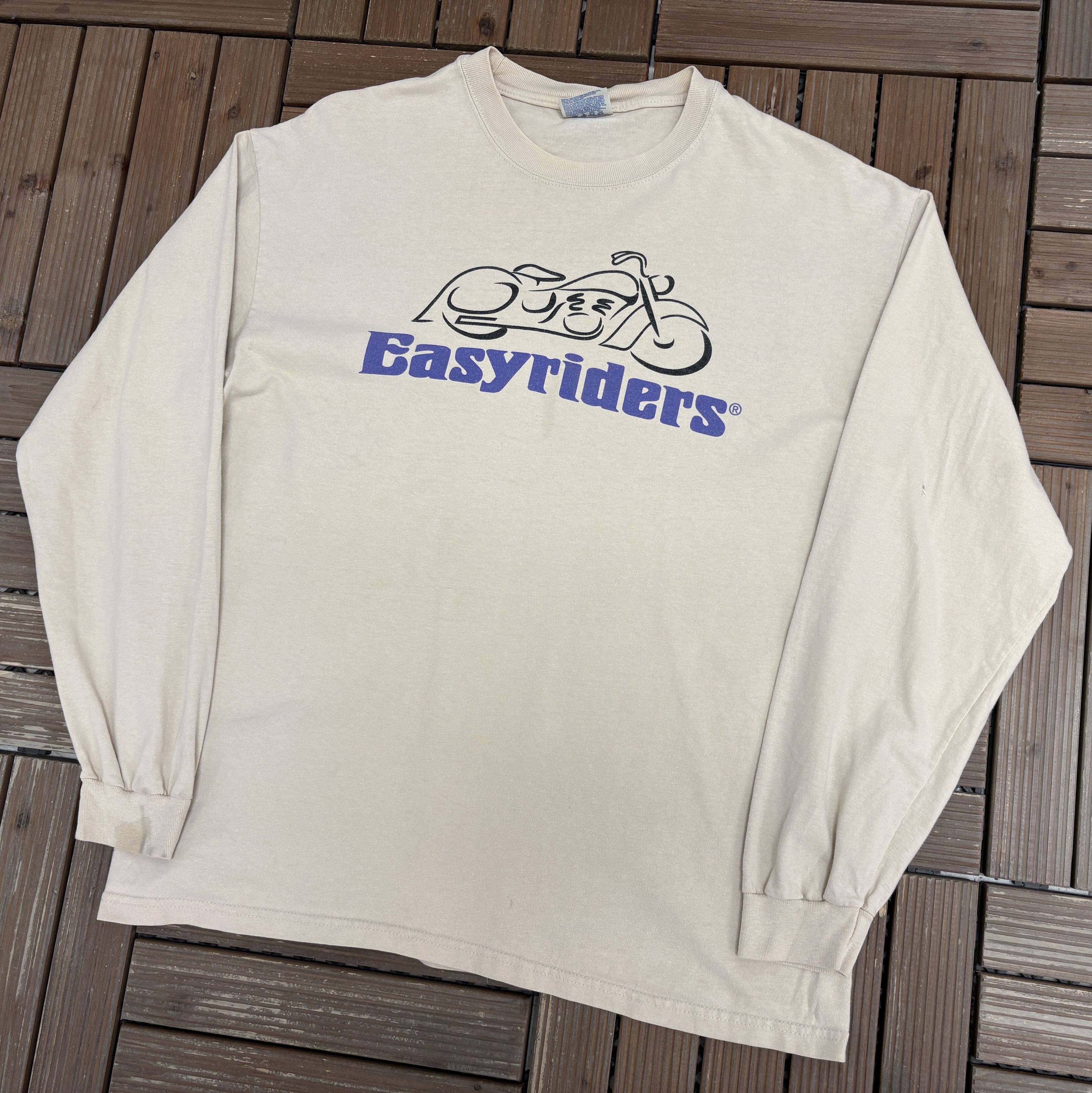 Vintage Easyriders Rodeo Tour '04 Vintage Long Sleeve Tee Size US L / EU 52-54 / 3 - 3 Thumbnail
