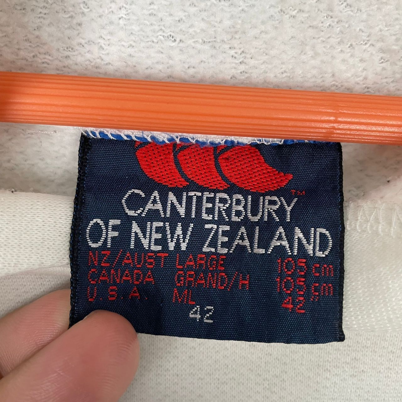 Canterbury of New Zealand Vintage Canterbury of New Zealand Pullover Boxy Hoodie Size US L / EU 52-54 / 3 - 8 Thumbnail
