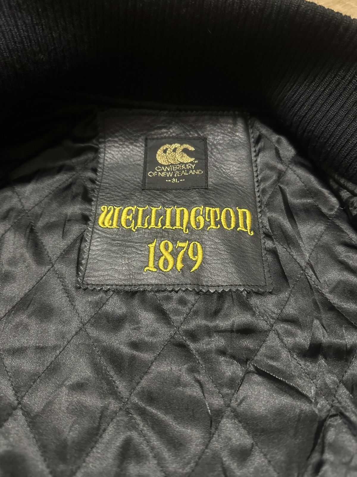 Sports Specialties RARE‼️Vintage Canterbury New Zealand Leather Varsity Jacket Size US XL / EU 56 / 4 - 4 Thumbnail