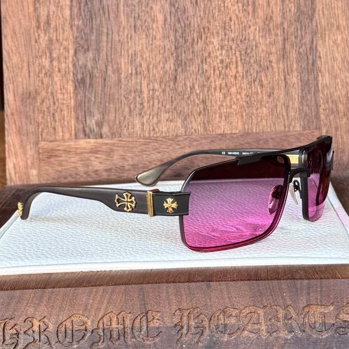 Chrome Hearts Chrome Hearts GUMMER 1/1 ‘Eroticism’ Sunglasses Size ONE SIZE - 8 Thumbnail