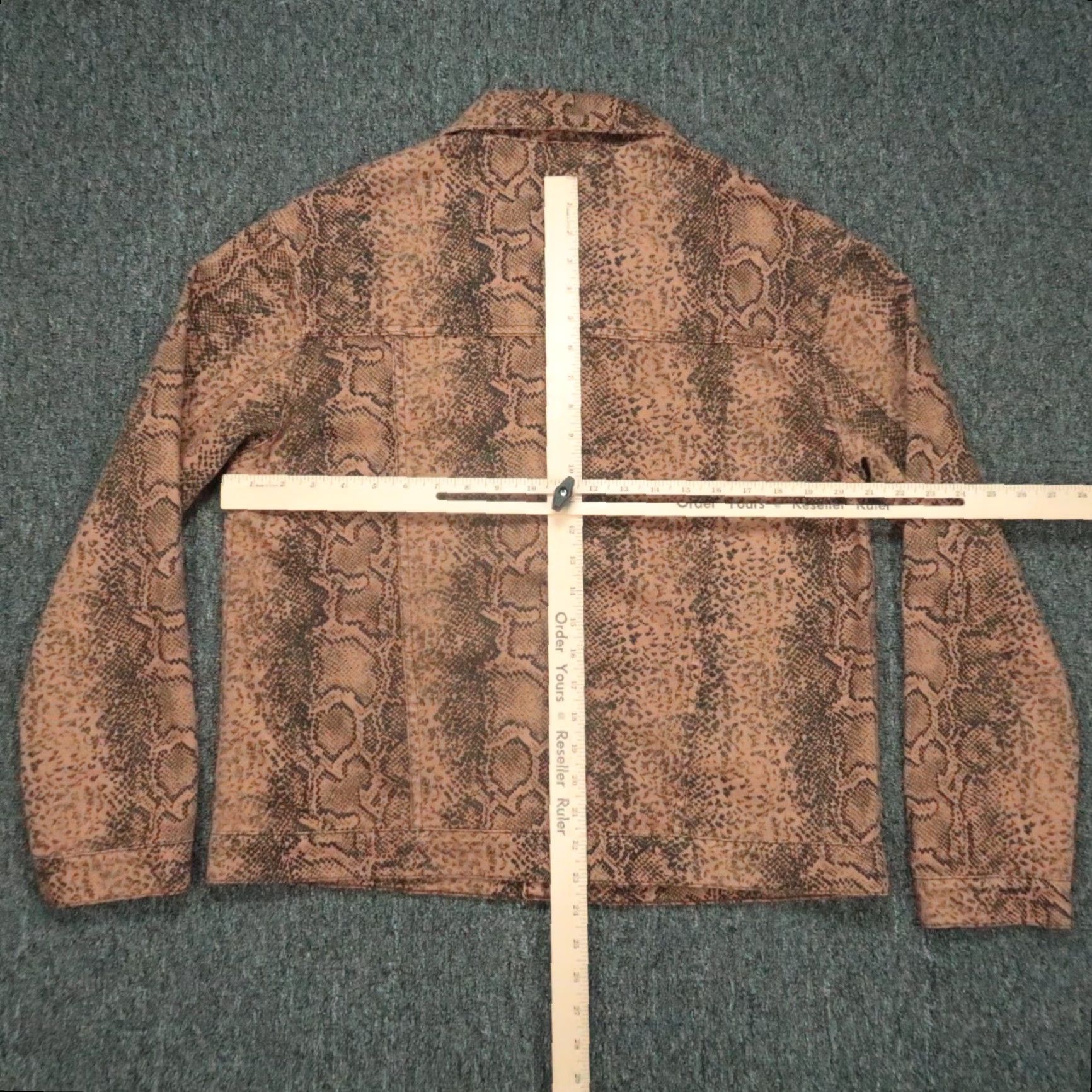 Free People Free People Brown Geometric Jacket Womens Medium Overcoat Casual Workwear Size M / US 6-8 / IT 42-44 - 6 Thumbnail