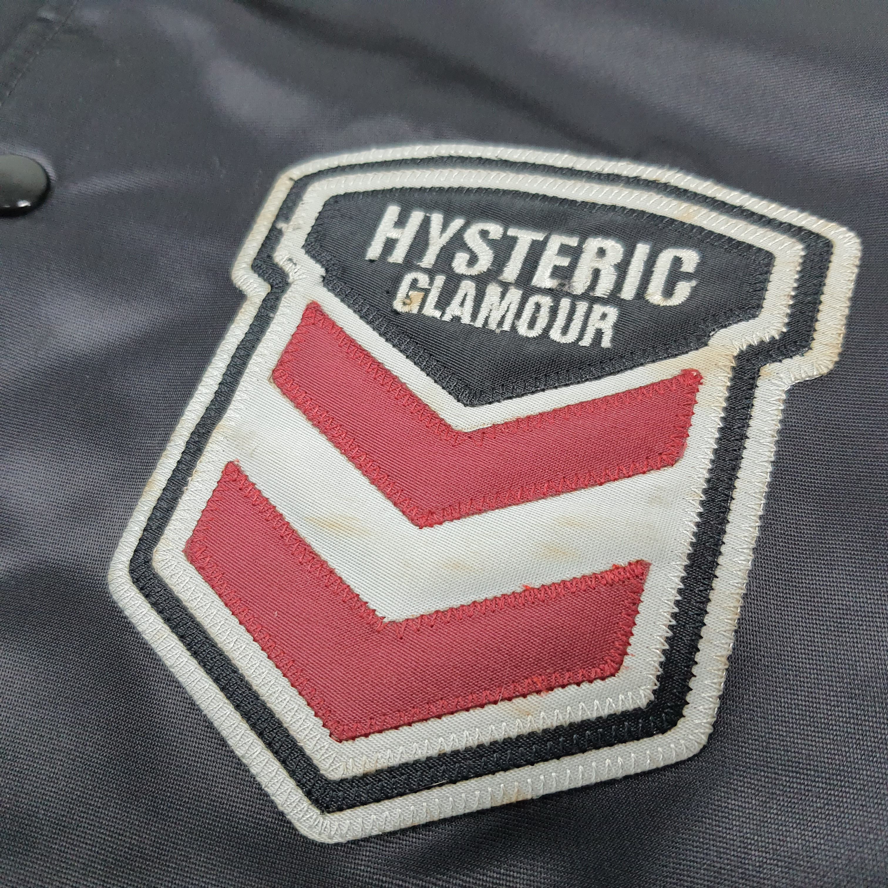 Hysteric Glamour Vintage Hysteric Glamour Hysteric Heavy Satin Bomber C303N3 Size US L / EU 52-54 / 3 - 4 Thumbnail