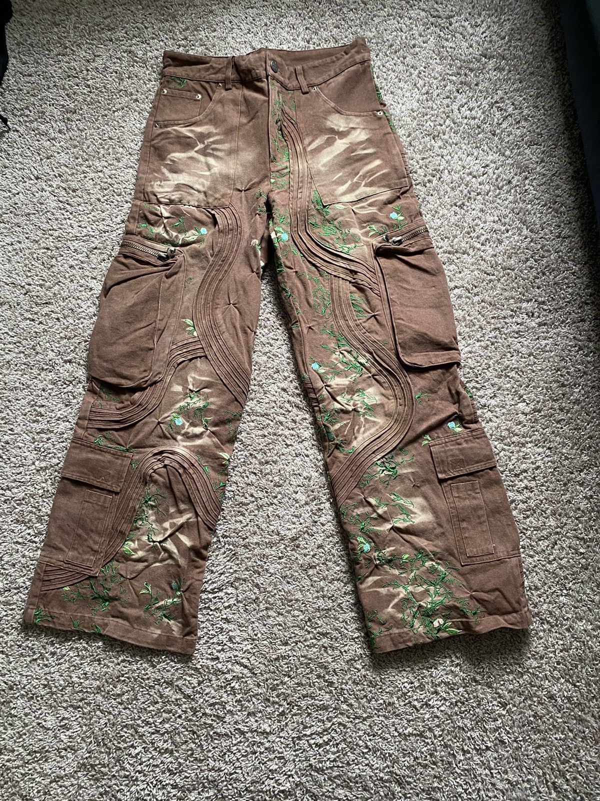 パンツ BADSON WOODLAND 'OVERGROWTH' CARGO PANTS Badson Woodland Overgrowth Cargo Pants | Latest Collection