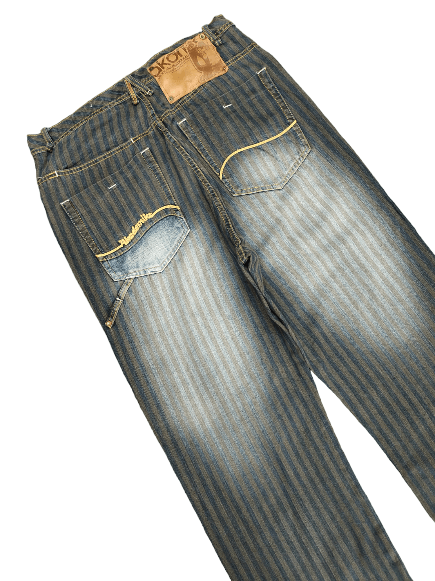 Akademiks Baggy Jeans Akedamiks Denim Wide Leg Y2k Jnco Streetwear Size US 34 / EU 50 - 6 Thumbnail