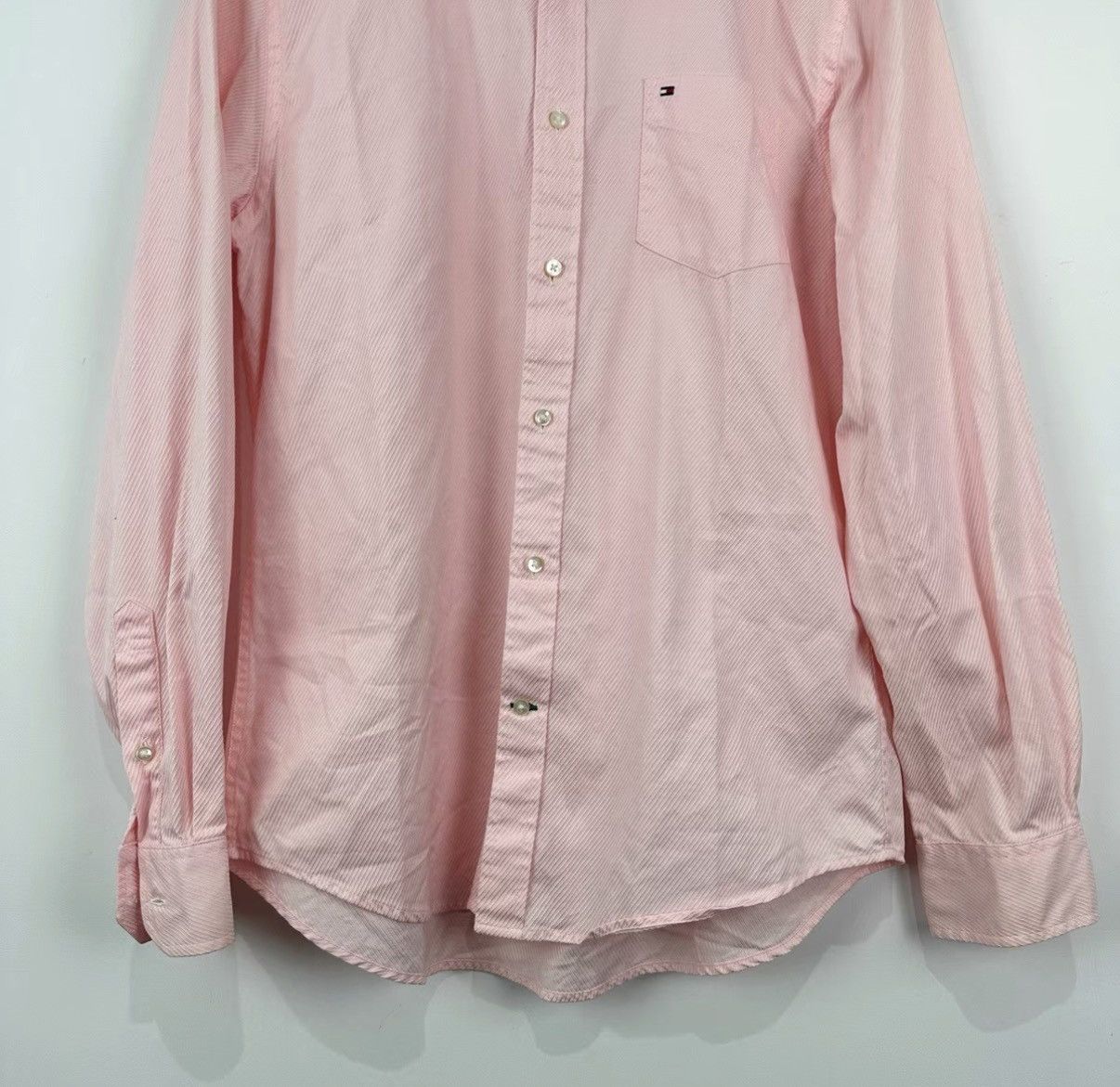 Tommy Hilfiger Tommy Hilfiger Business Casual Long Sleeve Shirt J42 Size US M / EU 48-50 / 2 - 4 Thumbnail