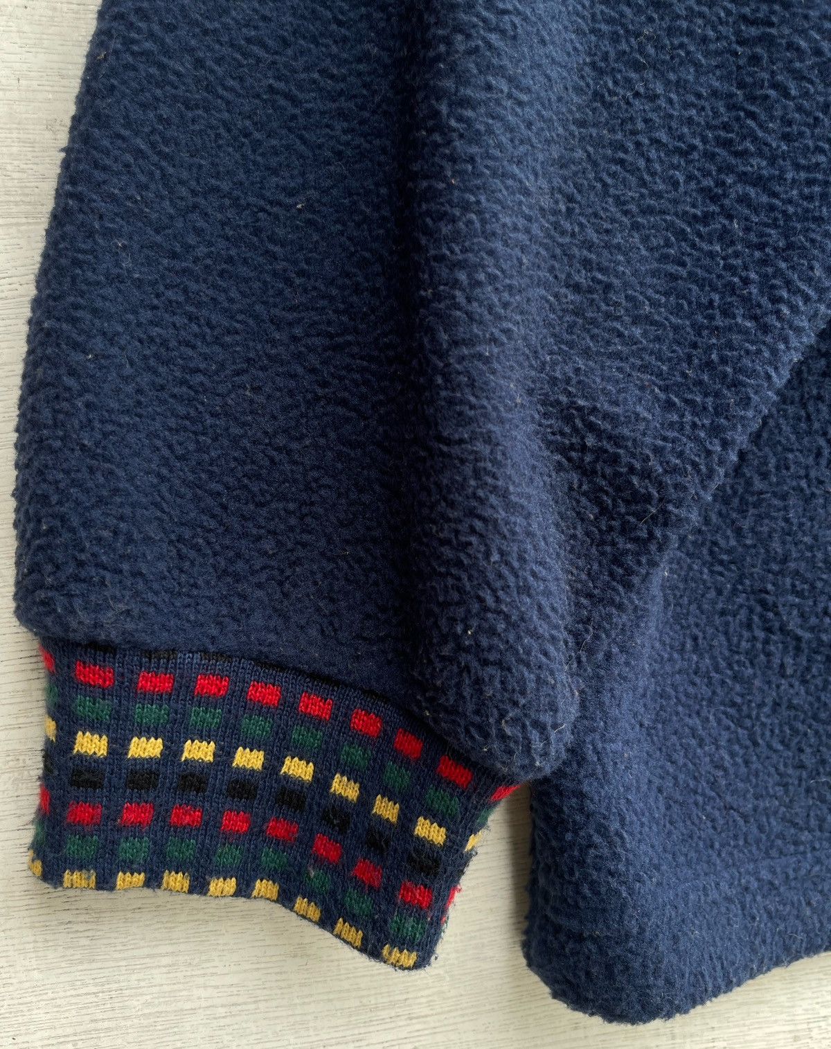 Designer × Vintage × Yves Saint Laurent Vintage Yves Saint Laurent pour homme Fleece Jacket Size US M / EU 48-50 / 2 - 7 Thumbnail